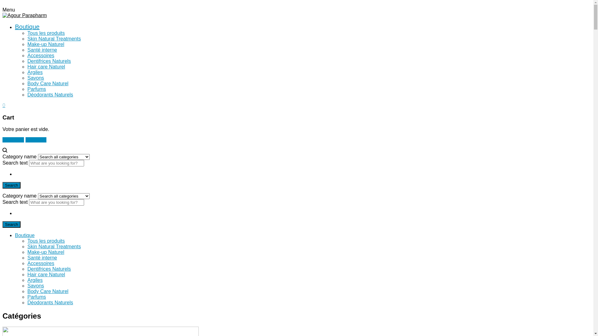 website screenshot of https://agour-parapharm.dz/