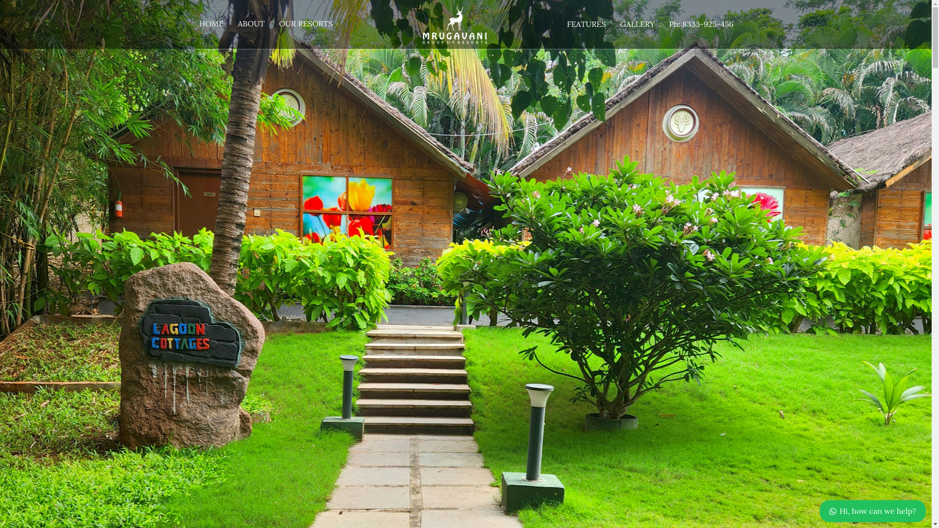 website screenshot of https://mrugavanigroup.com/