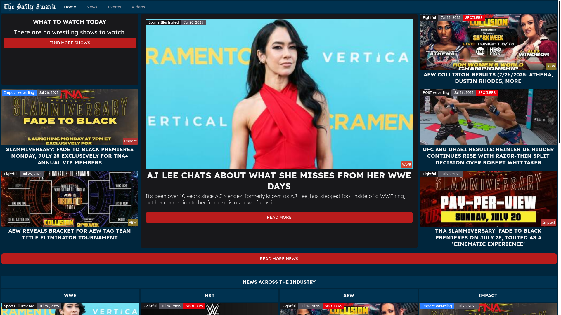 website screenshot of https://thedailysmark-com.pages.dev/