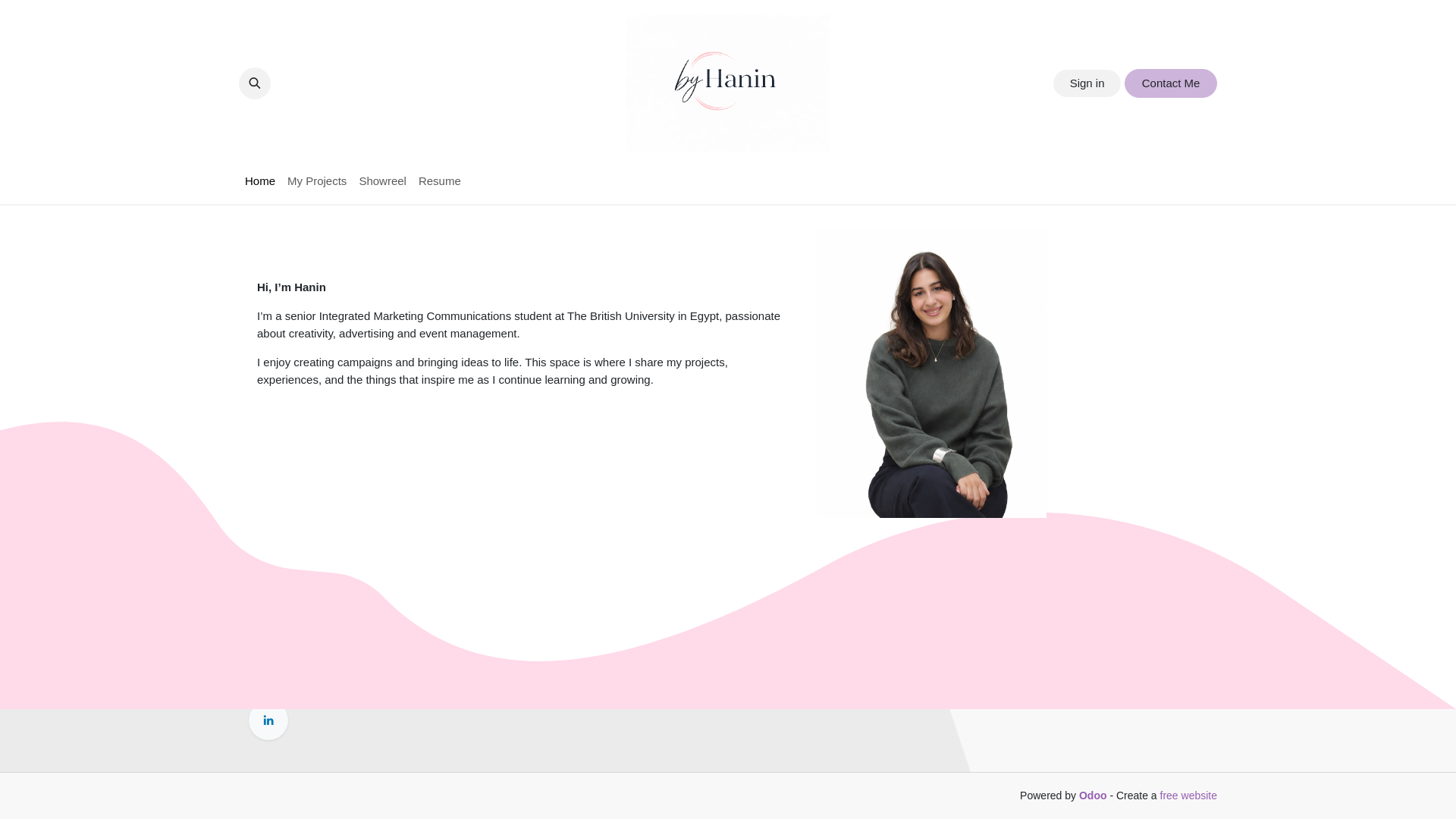 website screenshot of https://byhanin.net/