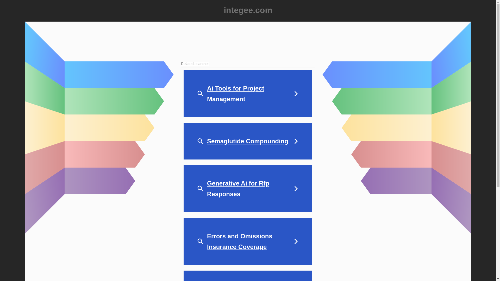 website screenshot of https://integee.com/
