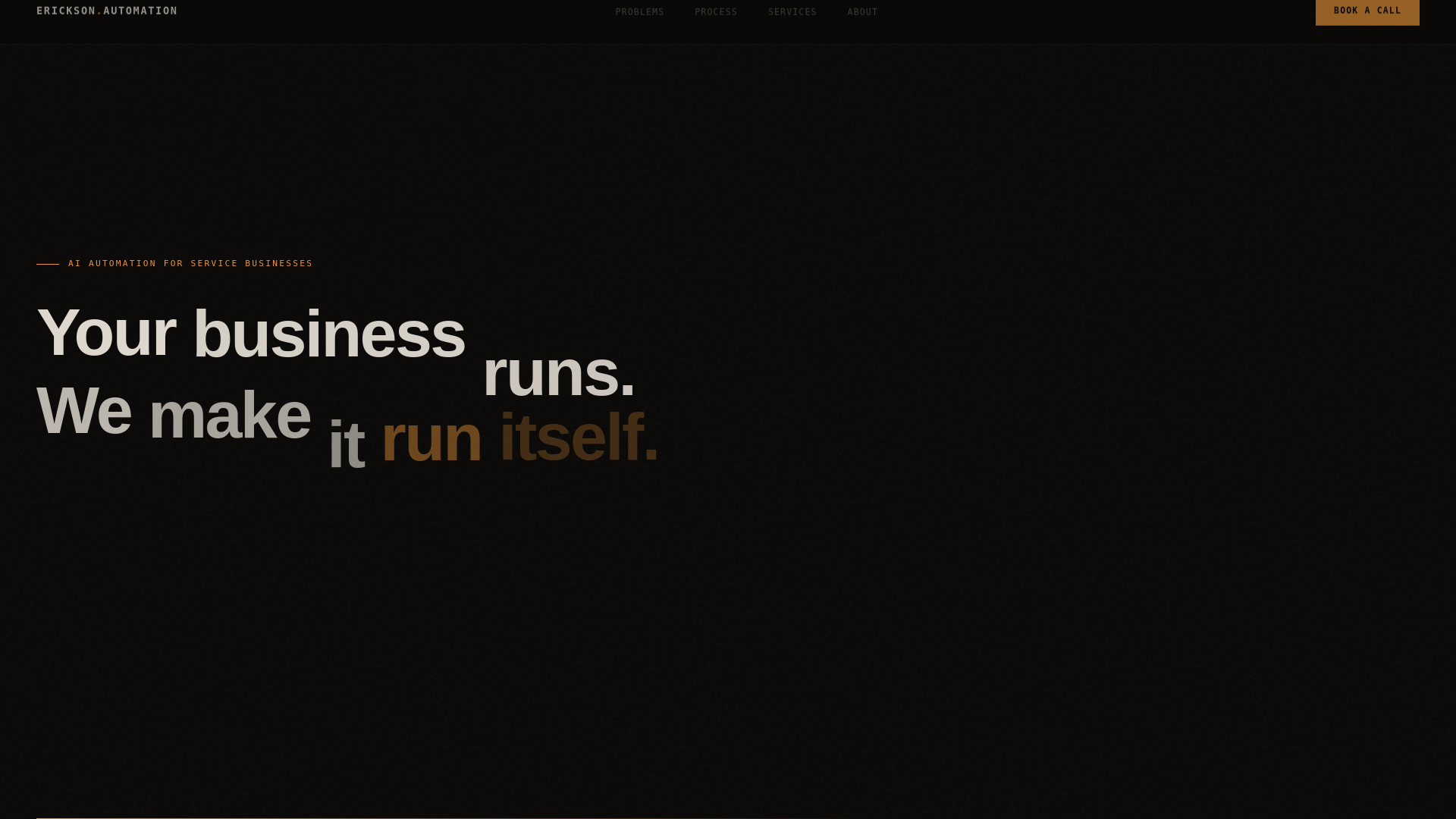 website screenshot of https://erickson-automation.pages.dev/