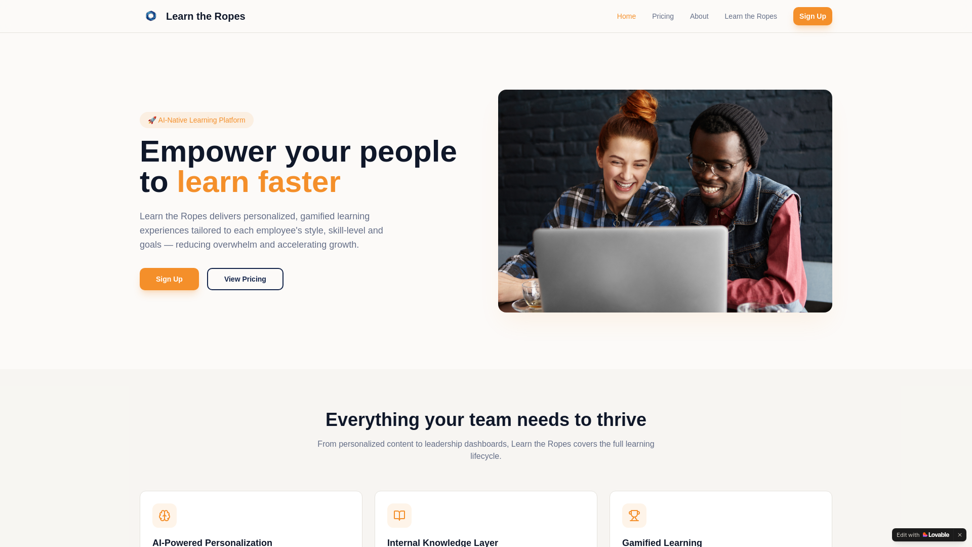 website screenshot of https://aiminutemondays.com/