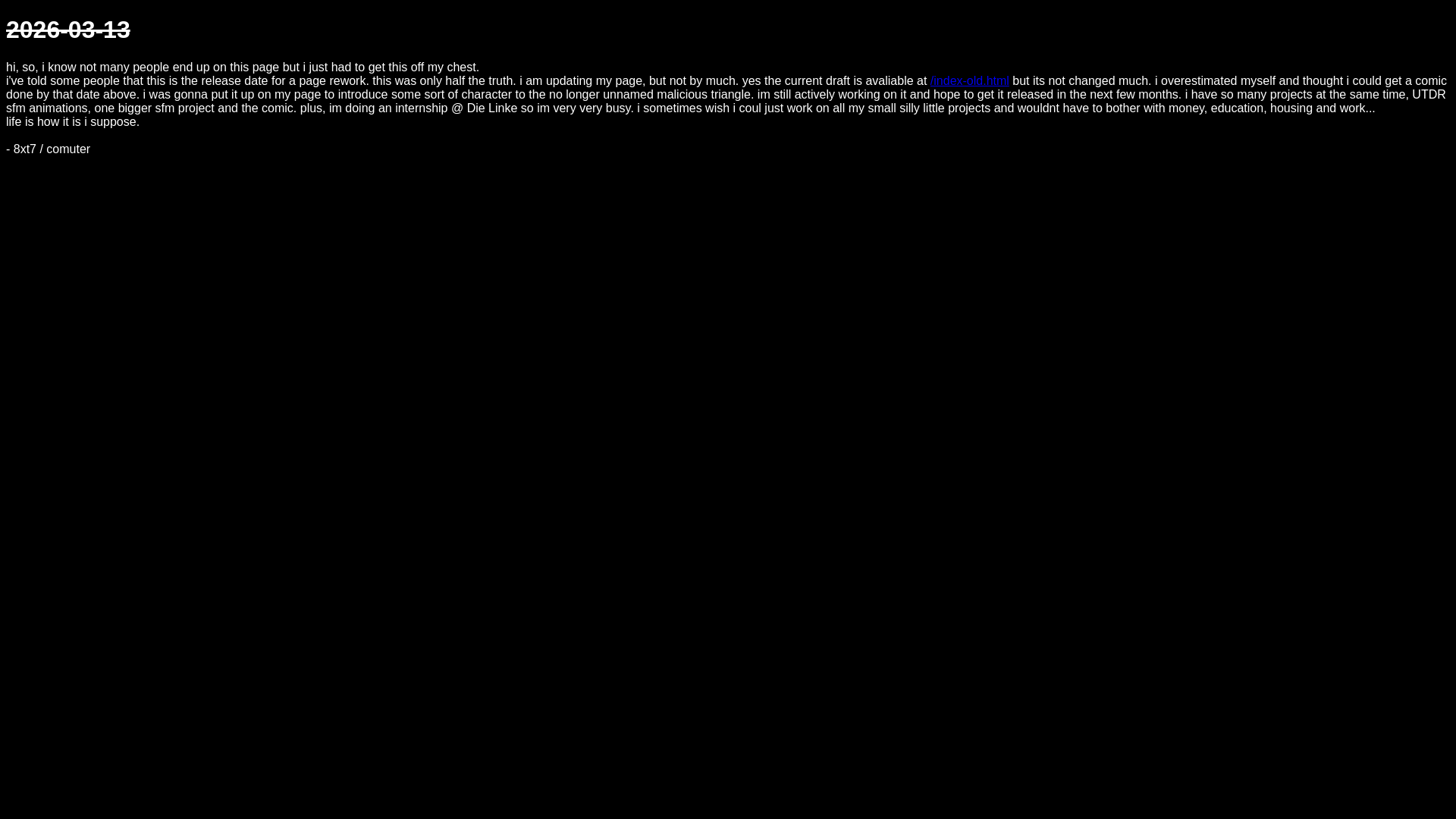 website screenshot of https://comuter-xyz.pages.dev/