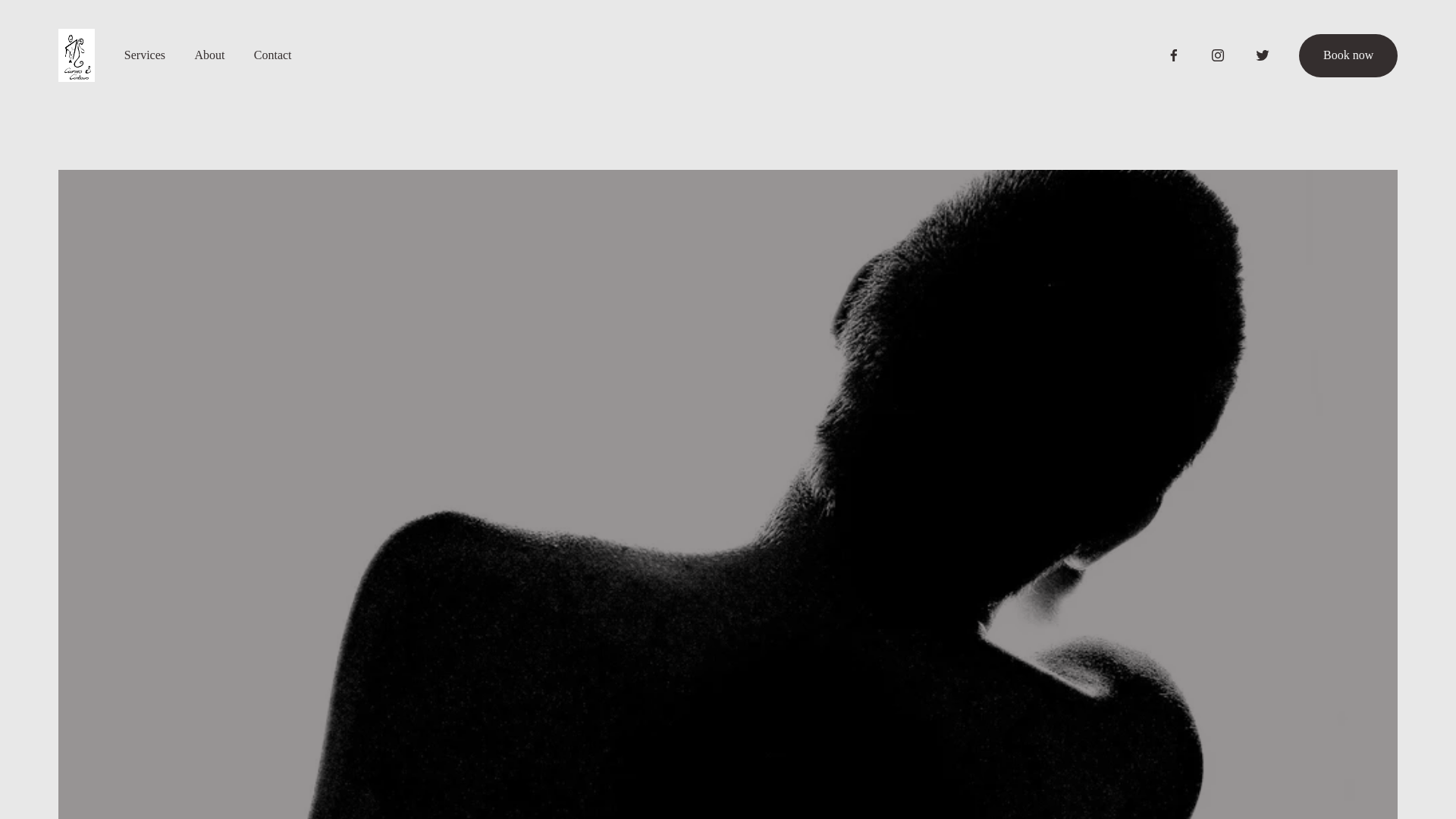 website screenshot of https://curvescontours.com