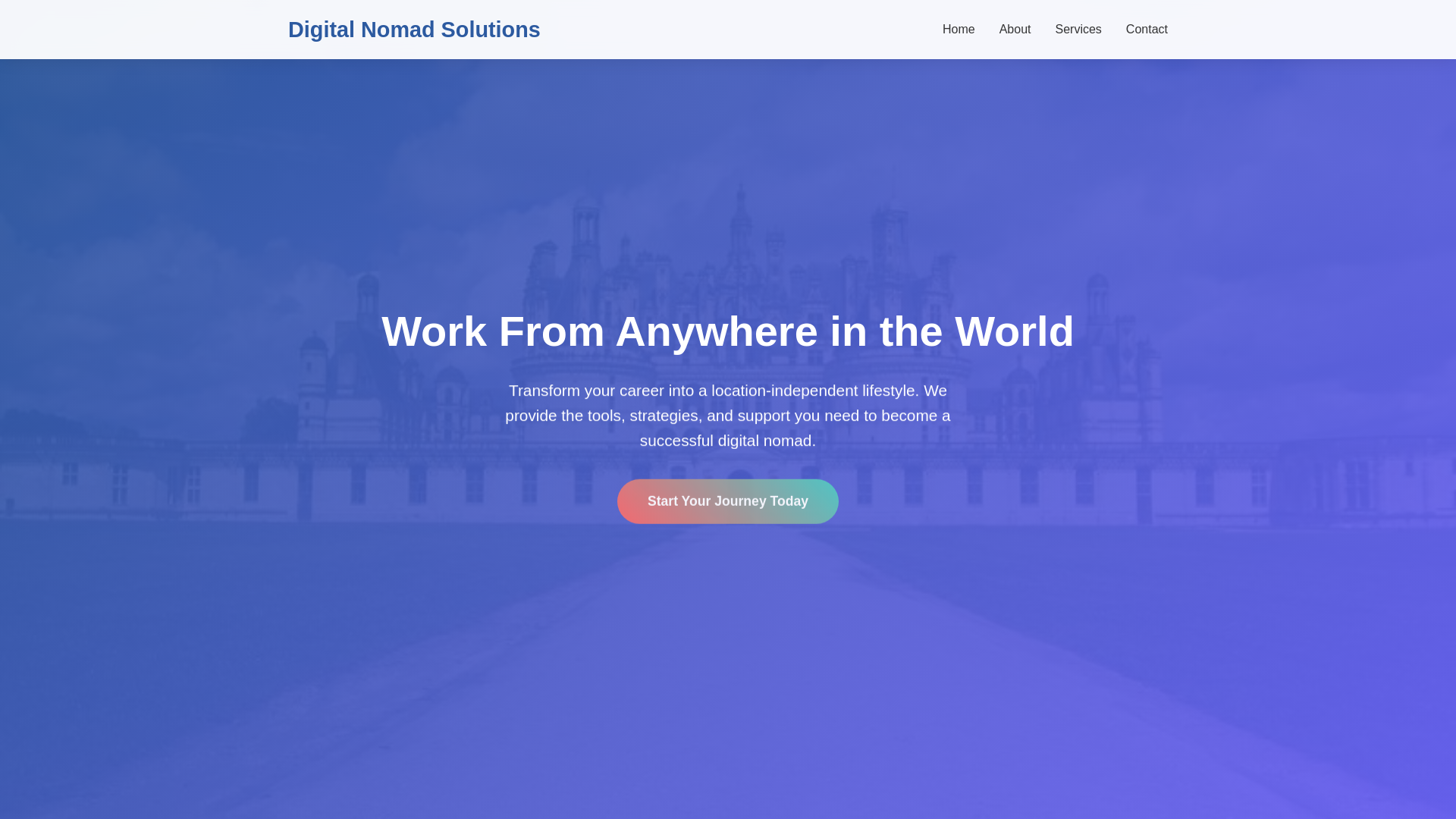 website screenshot of https://nomaddigitalsolution.click/