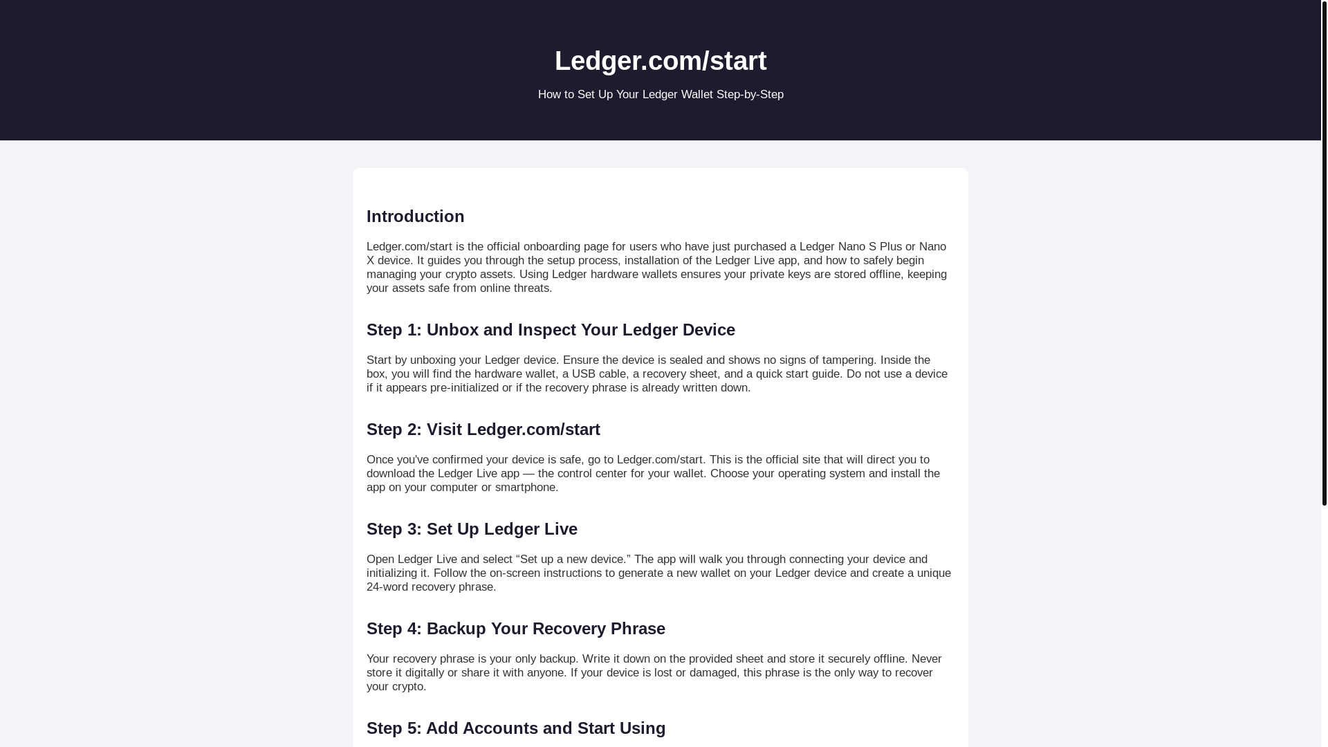 website screenshot of https://ledgr-com-start.pages.dev/
