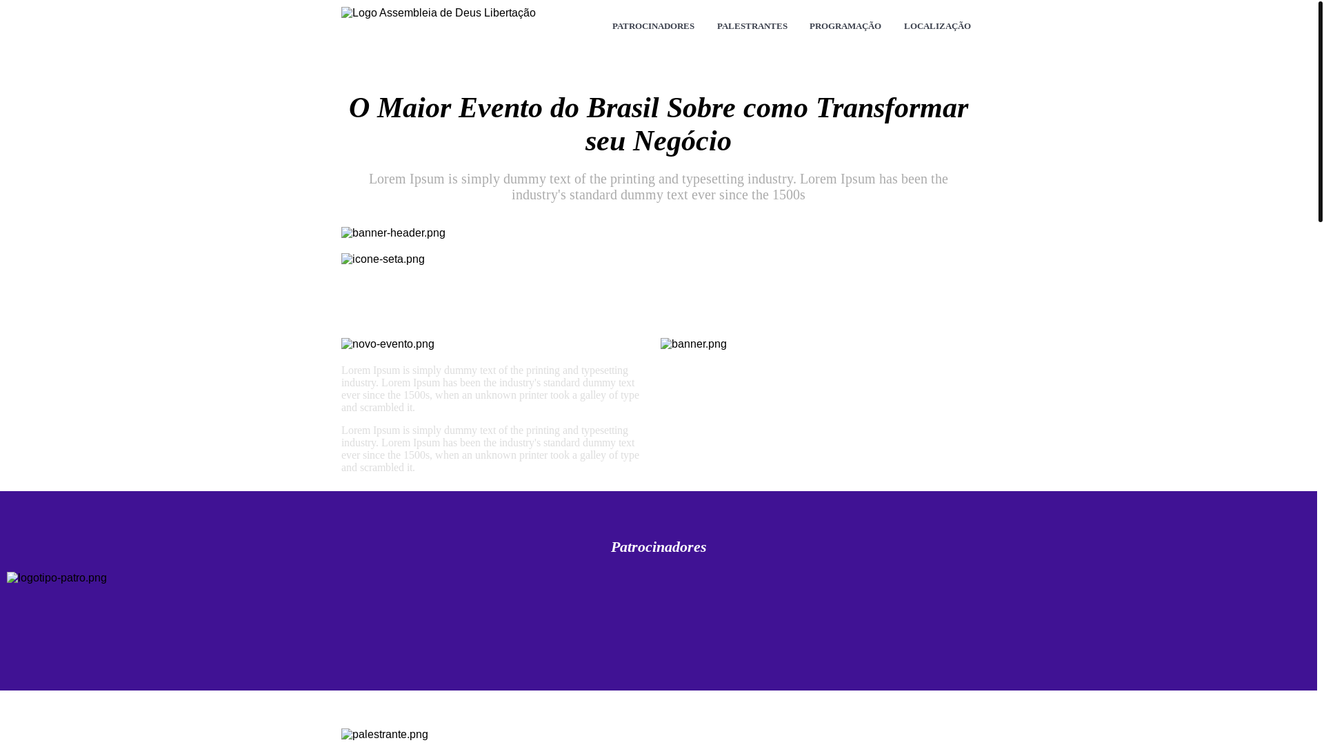 website screenshot of https://adlibertacao.com.br/