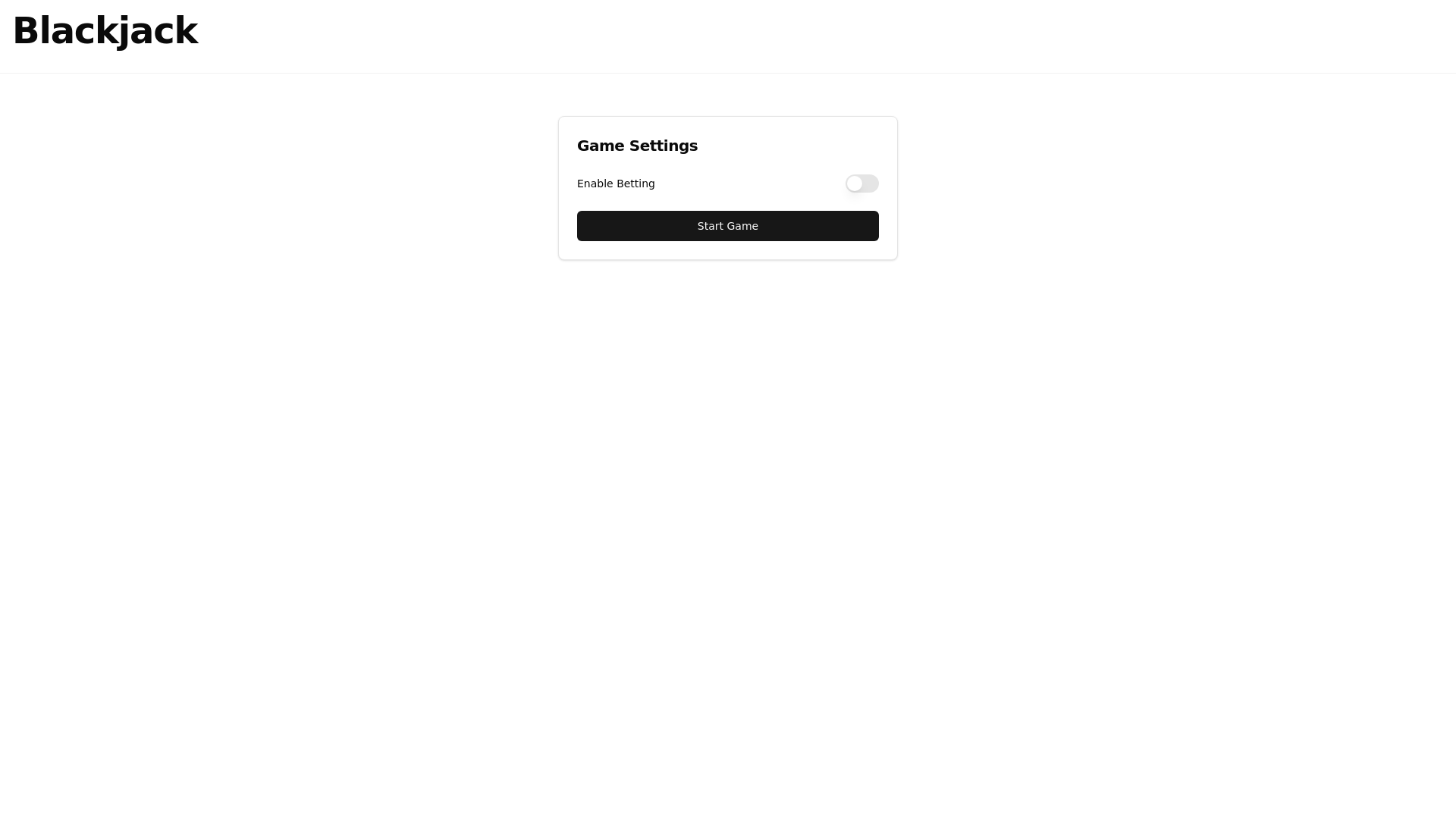 website screenshot of https://blackjack-g5-frontend.pages.dev/