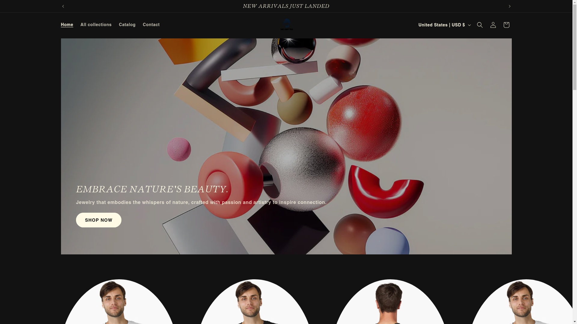 website screenshot of https://dripcrafttees.com/