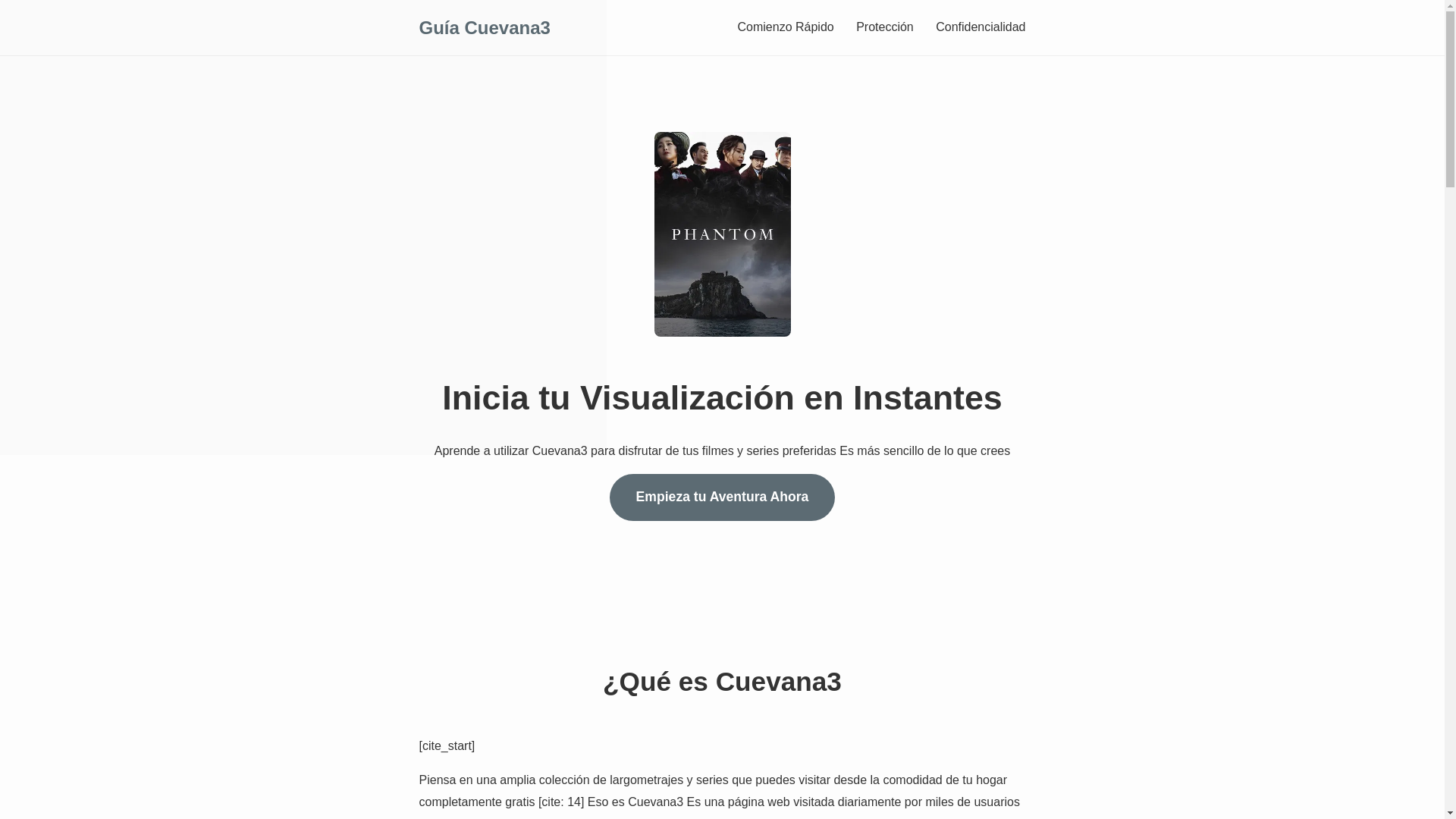 website screenshot of https://cuevana3-x8j9.pages.dev/