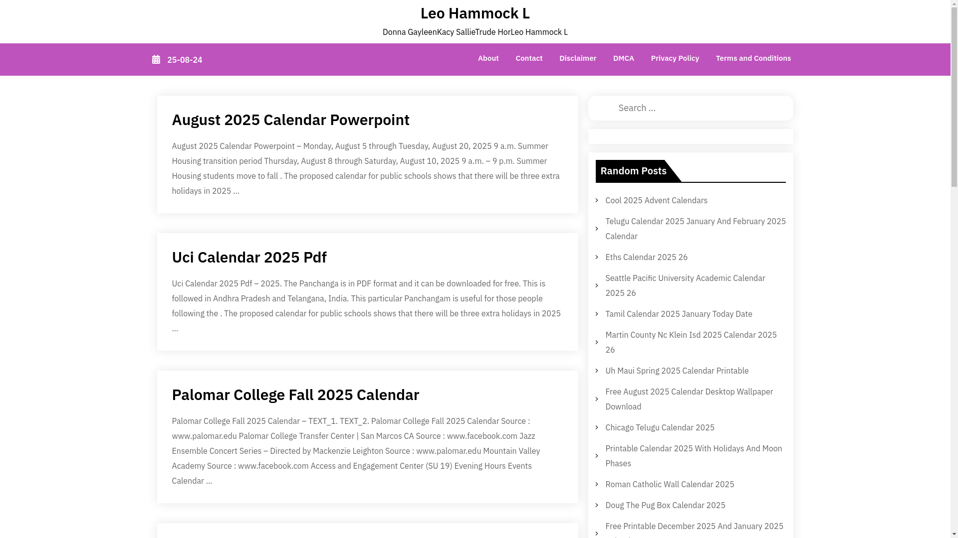 website screenshot of https://leohammockl.pages.dev/