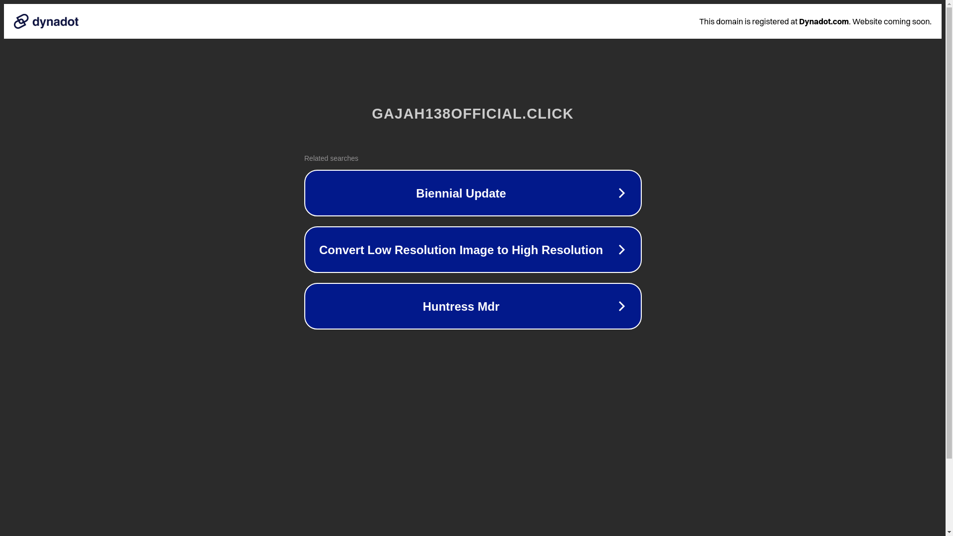 website screenshot of https://gajah138official.click/