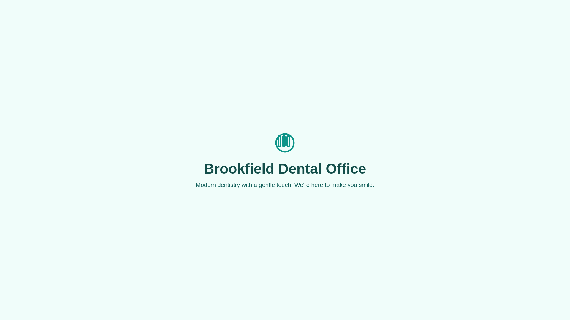 website screenshot of https://brookfielddentaloffice.pages.dev/
