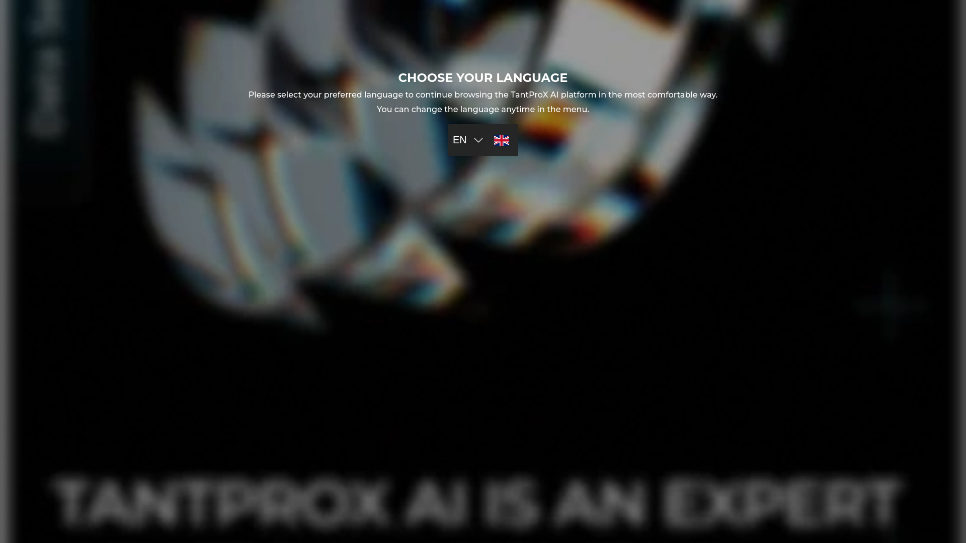 website screenshot of https://tantproxai.work/