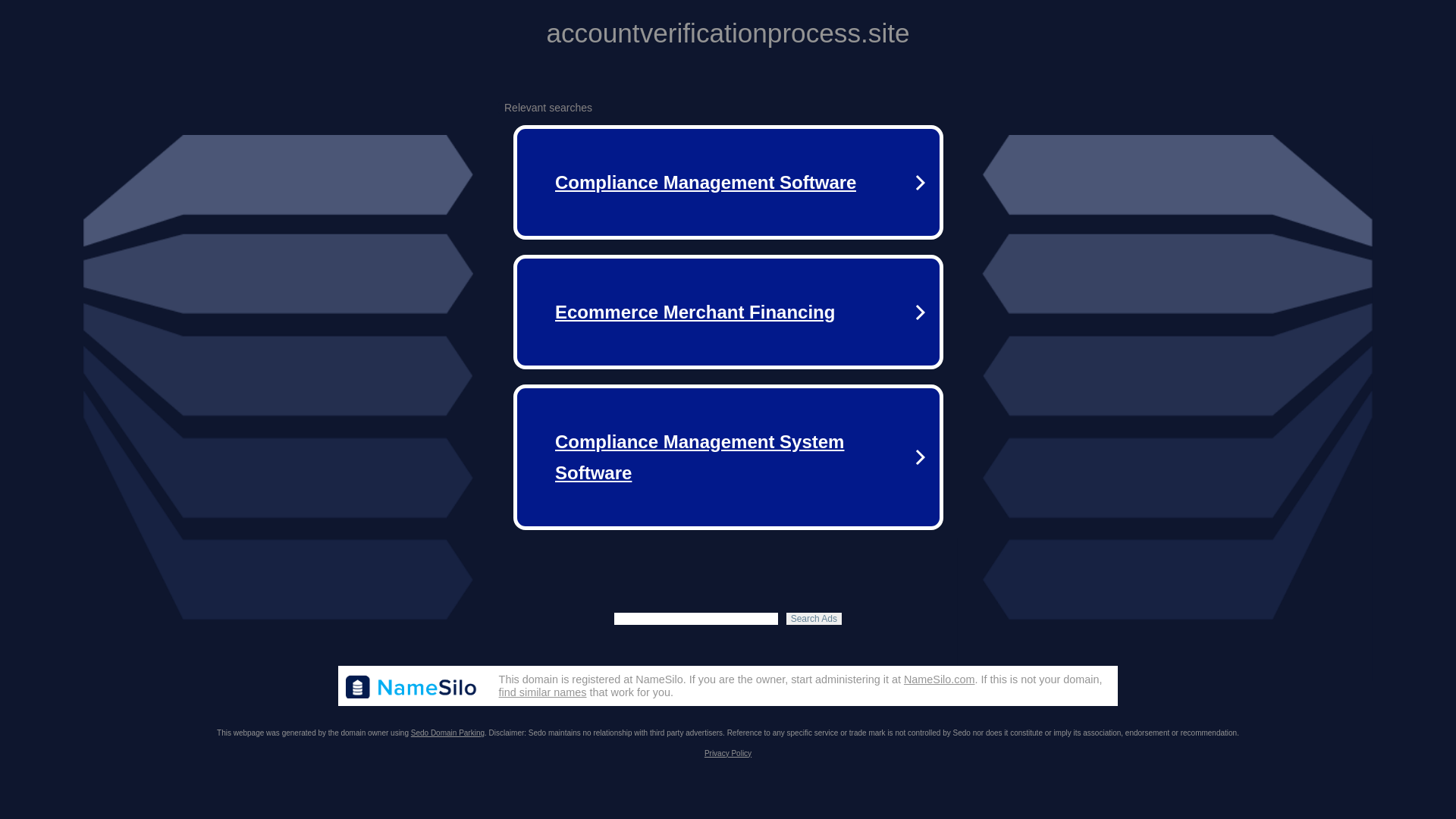 website screenshot of https://accountverificationprocess.site/