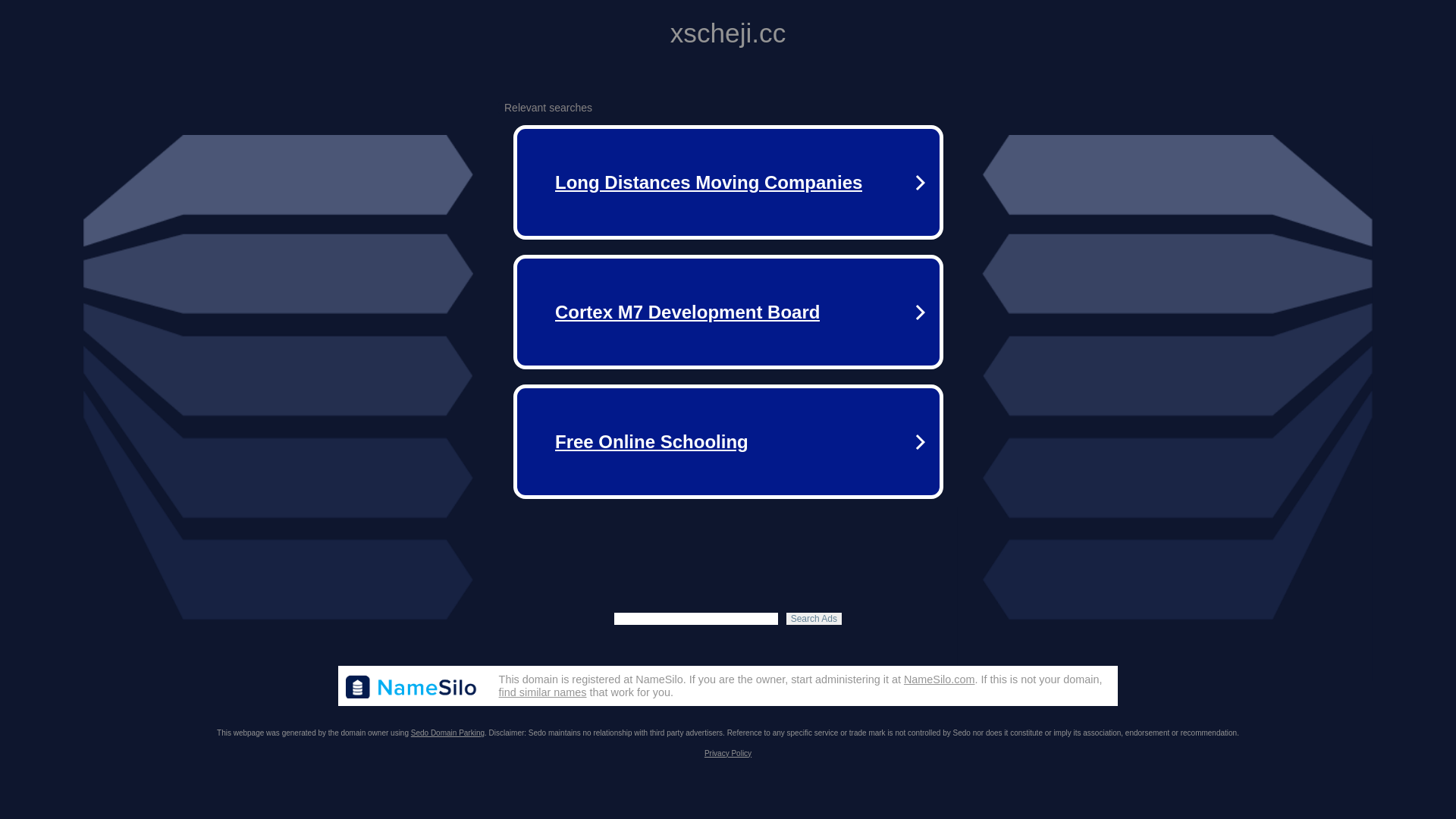 website screenshot of https://xscheji.cc/