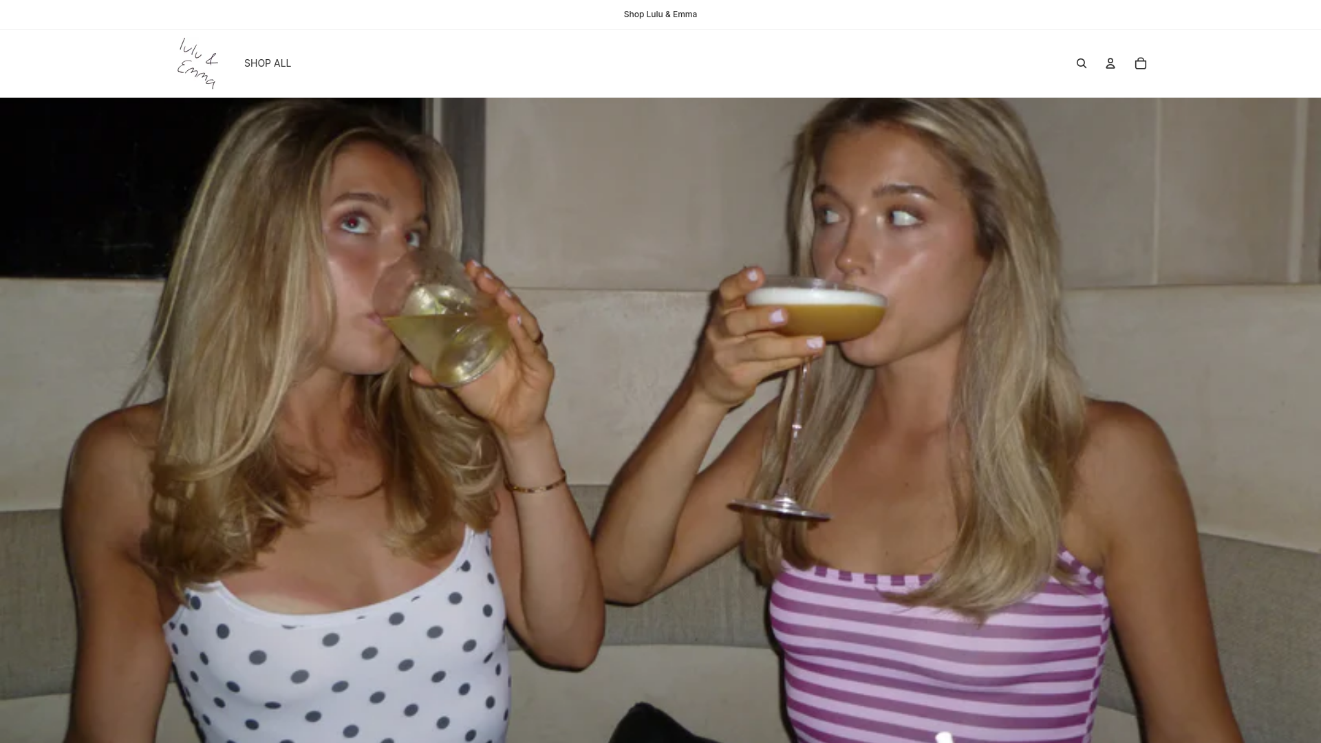 website screenshot of https://luluandemma.com/