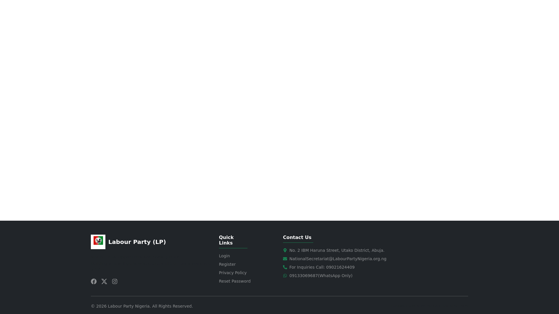 website screenshot of https://lp-registration.online/