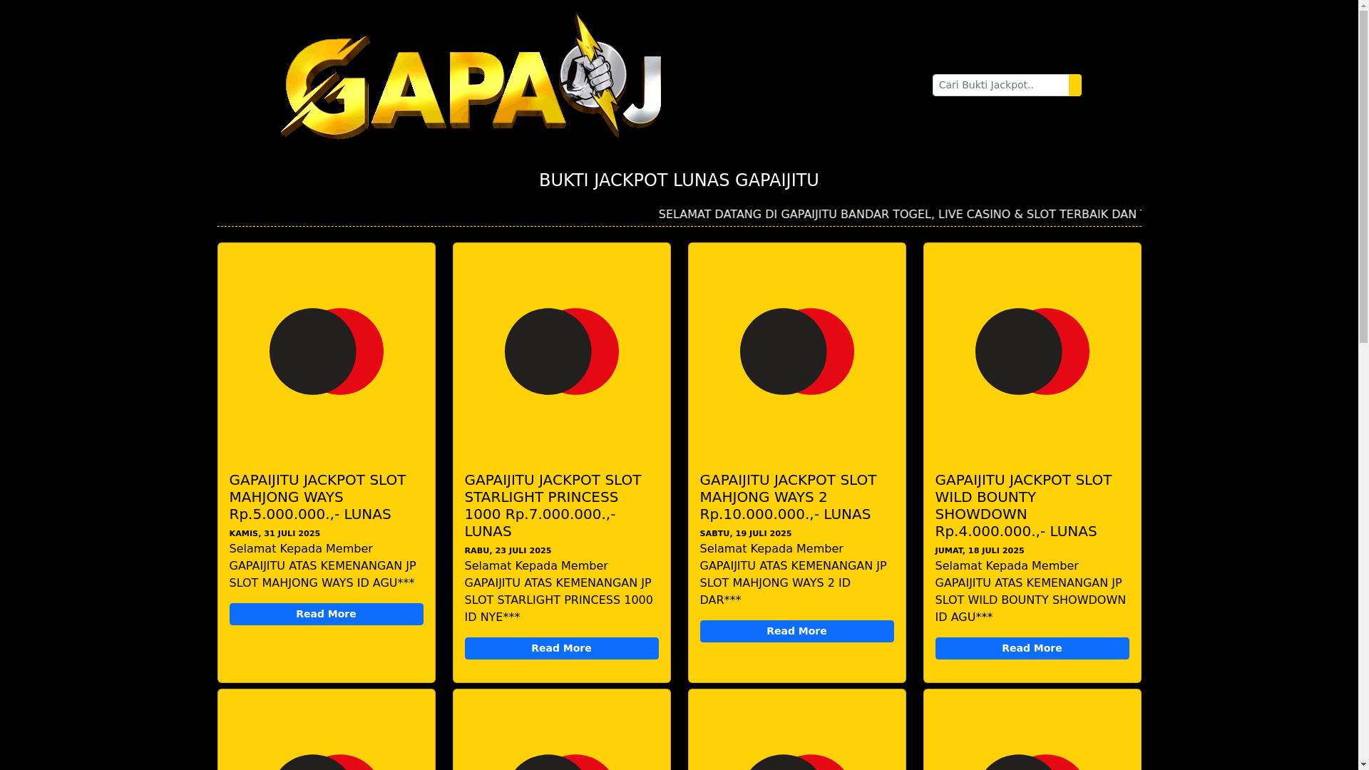 website screenshot of https://buktijpgapaijtu.info/