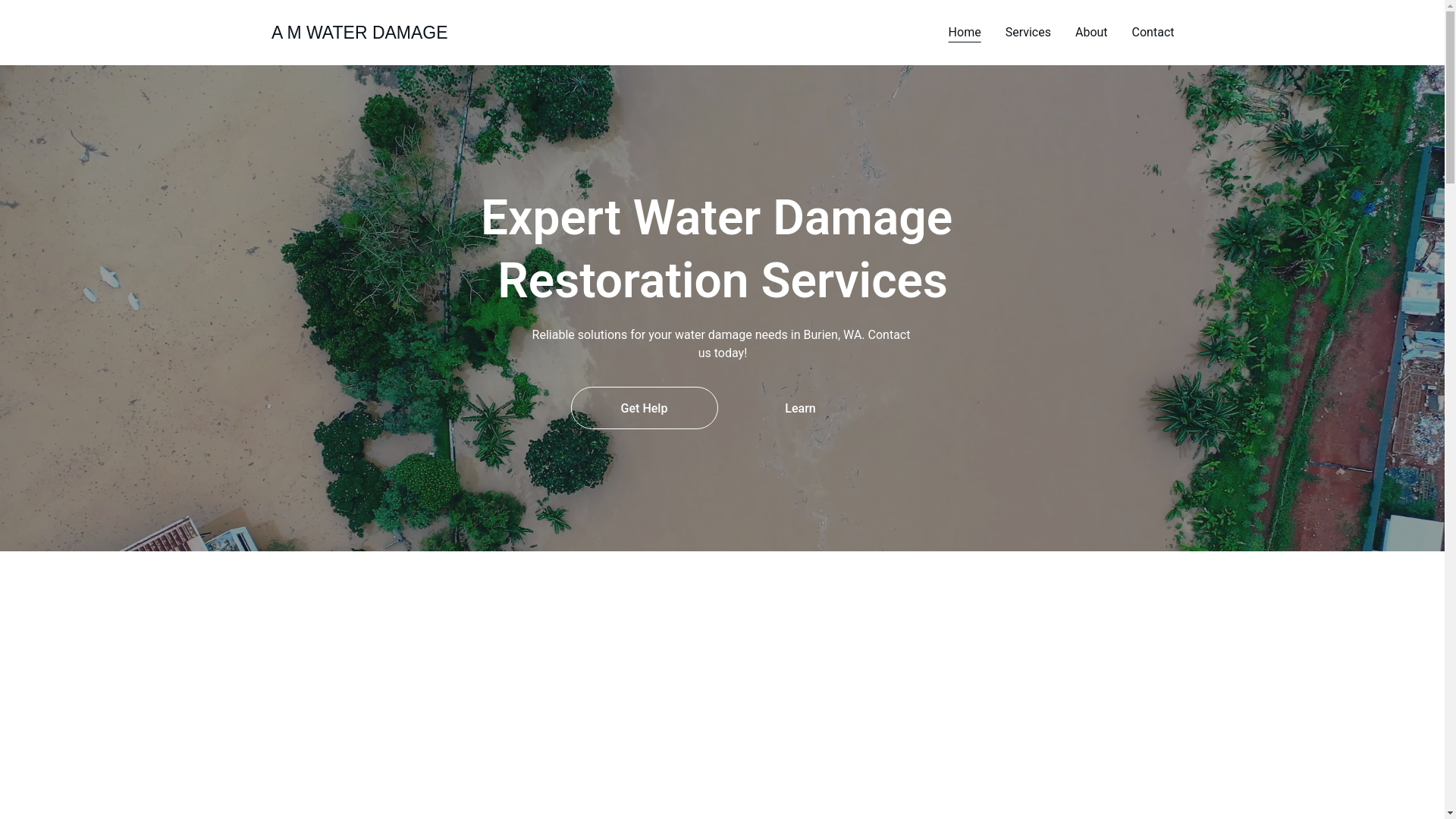 website screenshot of https://amwaterdamage.site/
