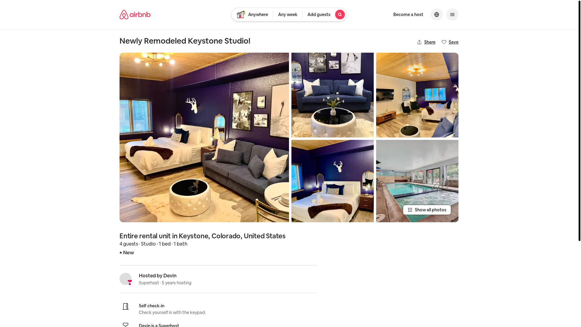 website screenshot of https://kozykeystone.com/