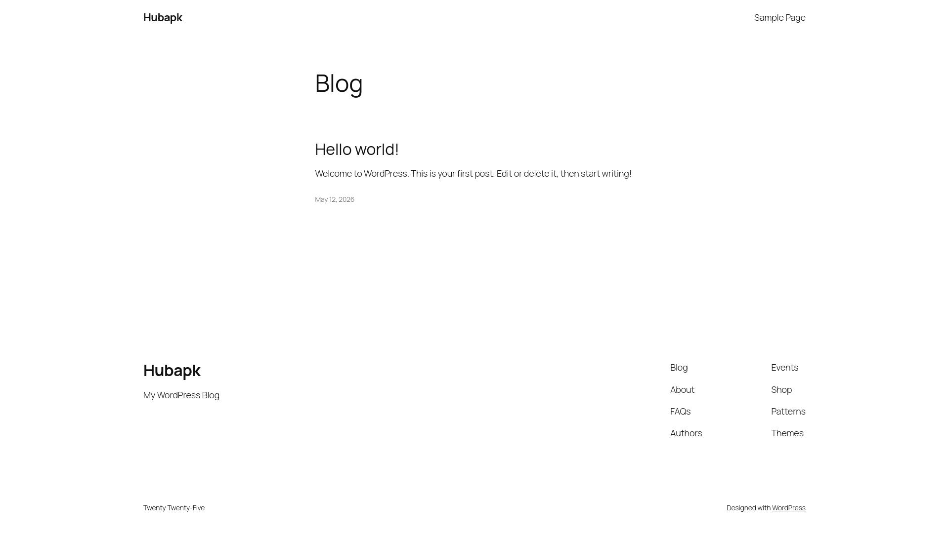website screenshot of https://hubapk.com.pk/