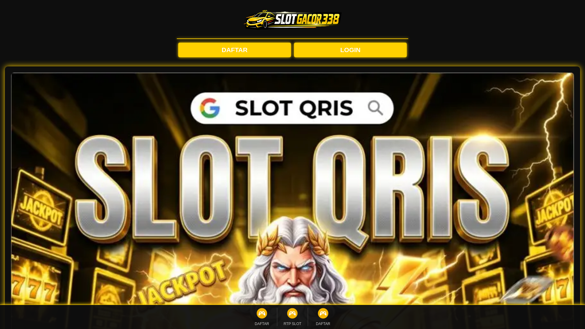 website screenshot of https://klub-qris.pages.dev/