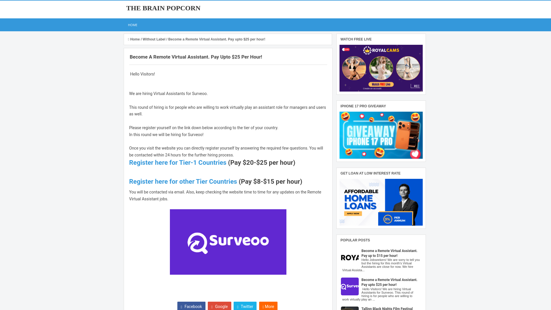 website screenshot of https://thebrainpopcorn.blogspot.com/2025/10/remote-virtual-assistant.html