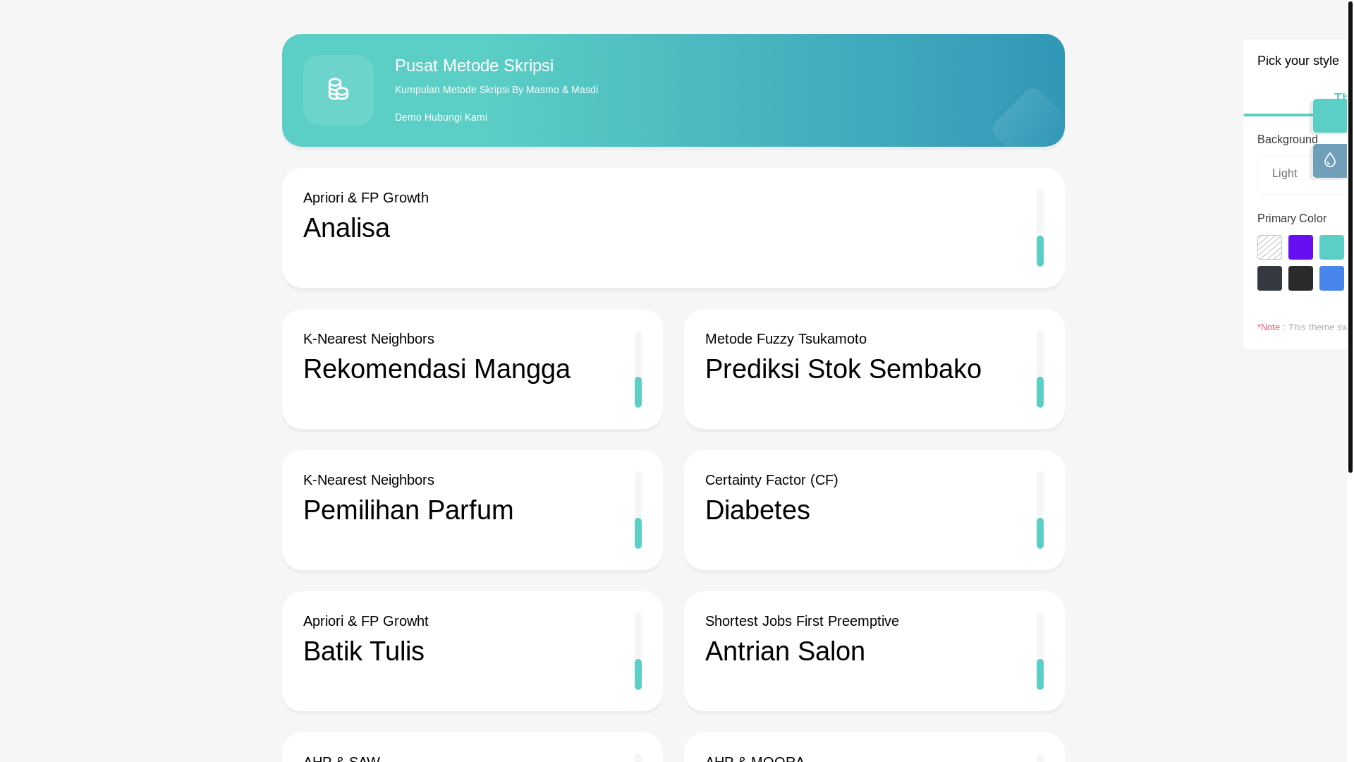 website screenshot of https://inertea.my.id/