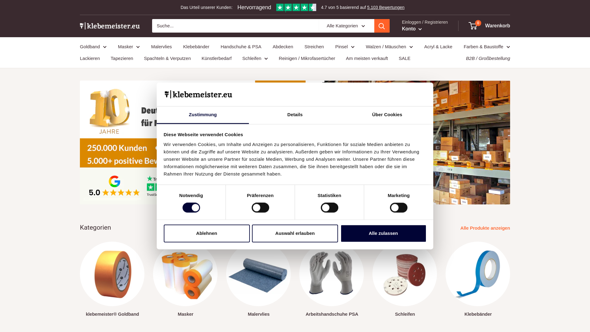 website screenshot of https://vitschi-farben.net/