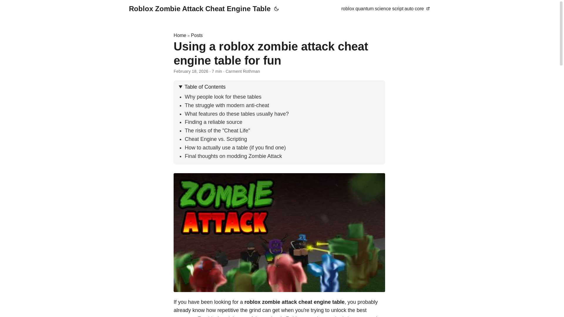 website screenshot of https://roblox-zombie-attack-cheat-engine-table.pages.dev/