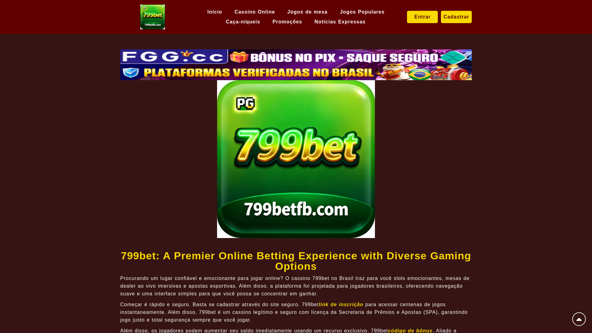 website screenshot of https://799betfb.com