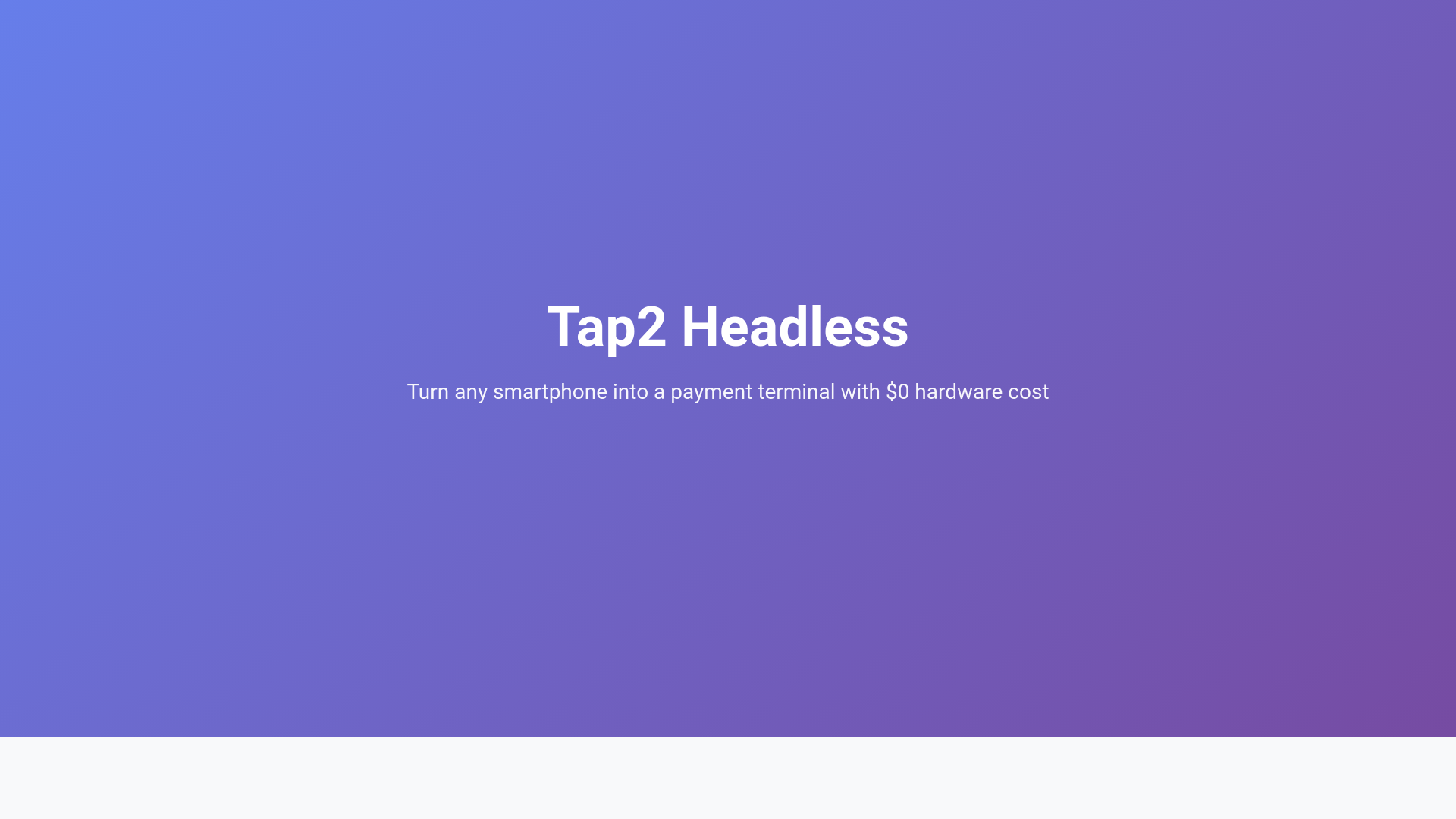 website screenshot of https://tap2-landing.pages.dev/