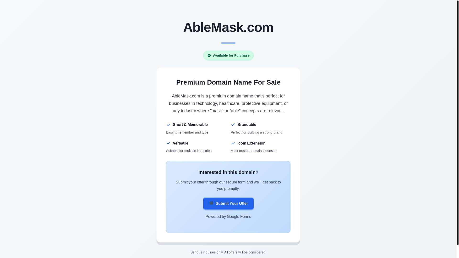 website screenshot of https://ablemask.pages.dev/