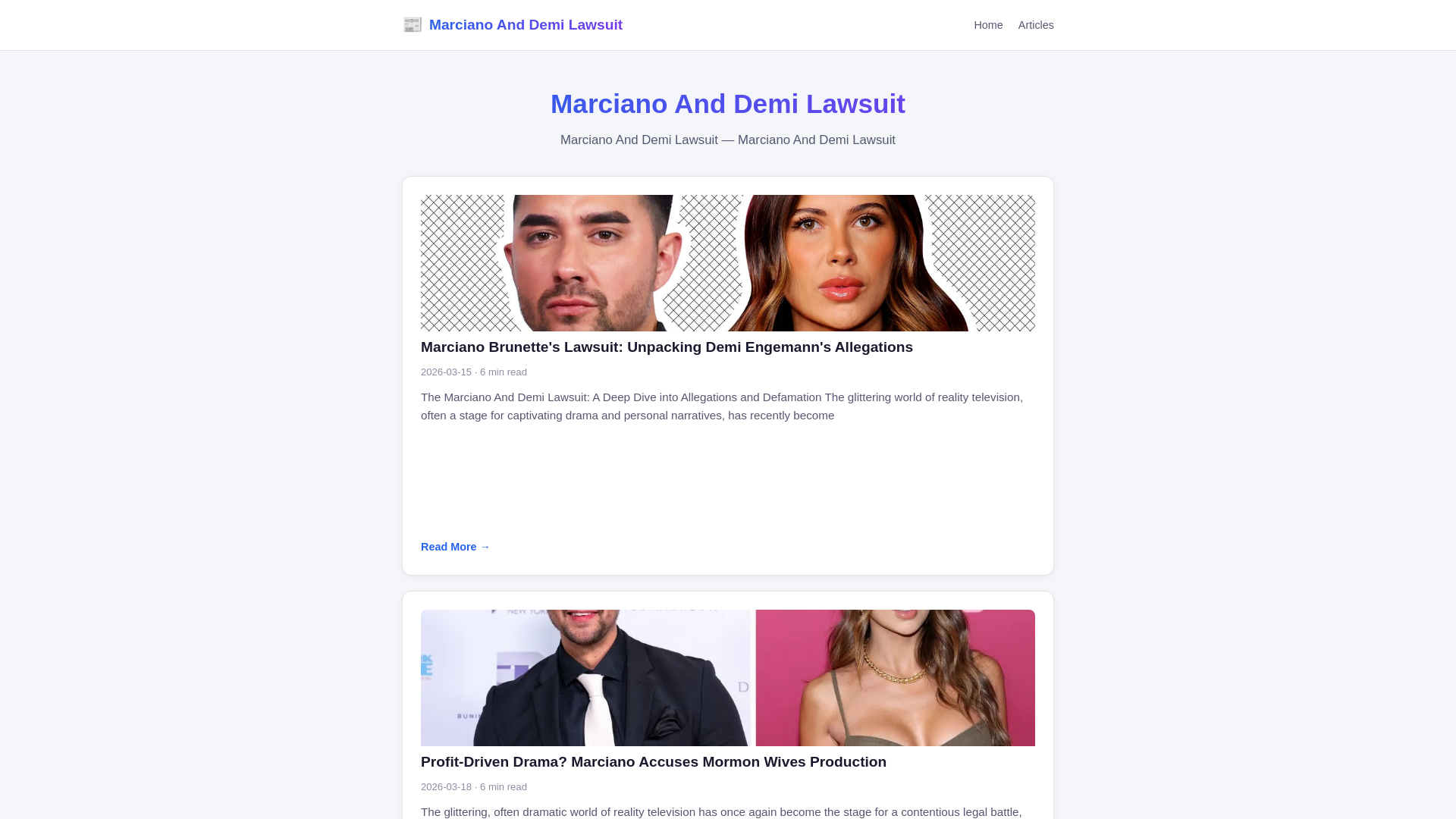 website screenshot of https://marciano-and-demi-lawsuit.pages.dev/