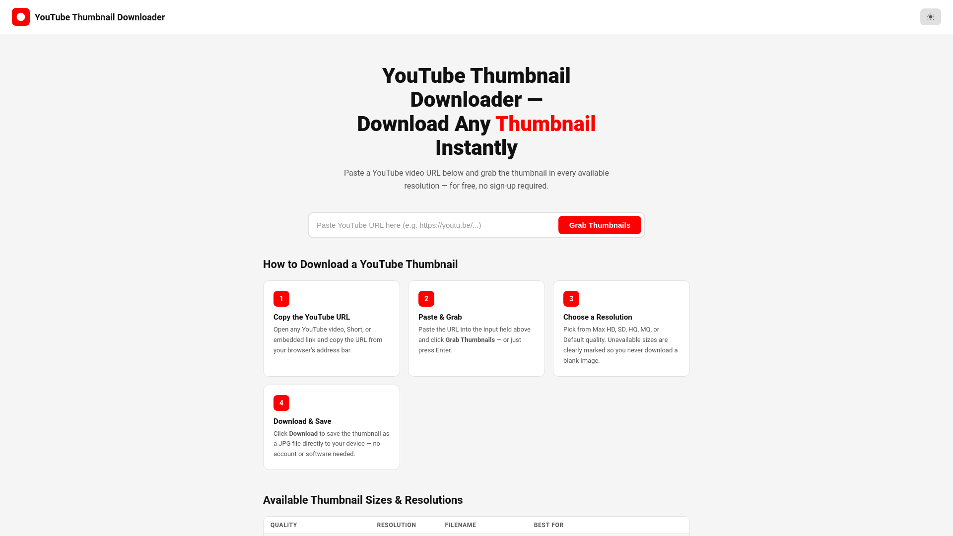 website screenshot of https://get-youtube-thumbnail-downloader.pages.dev/