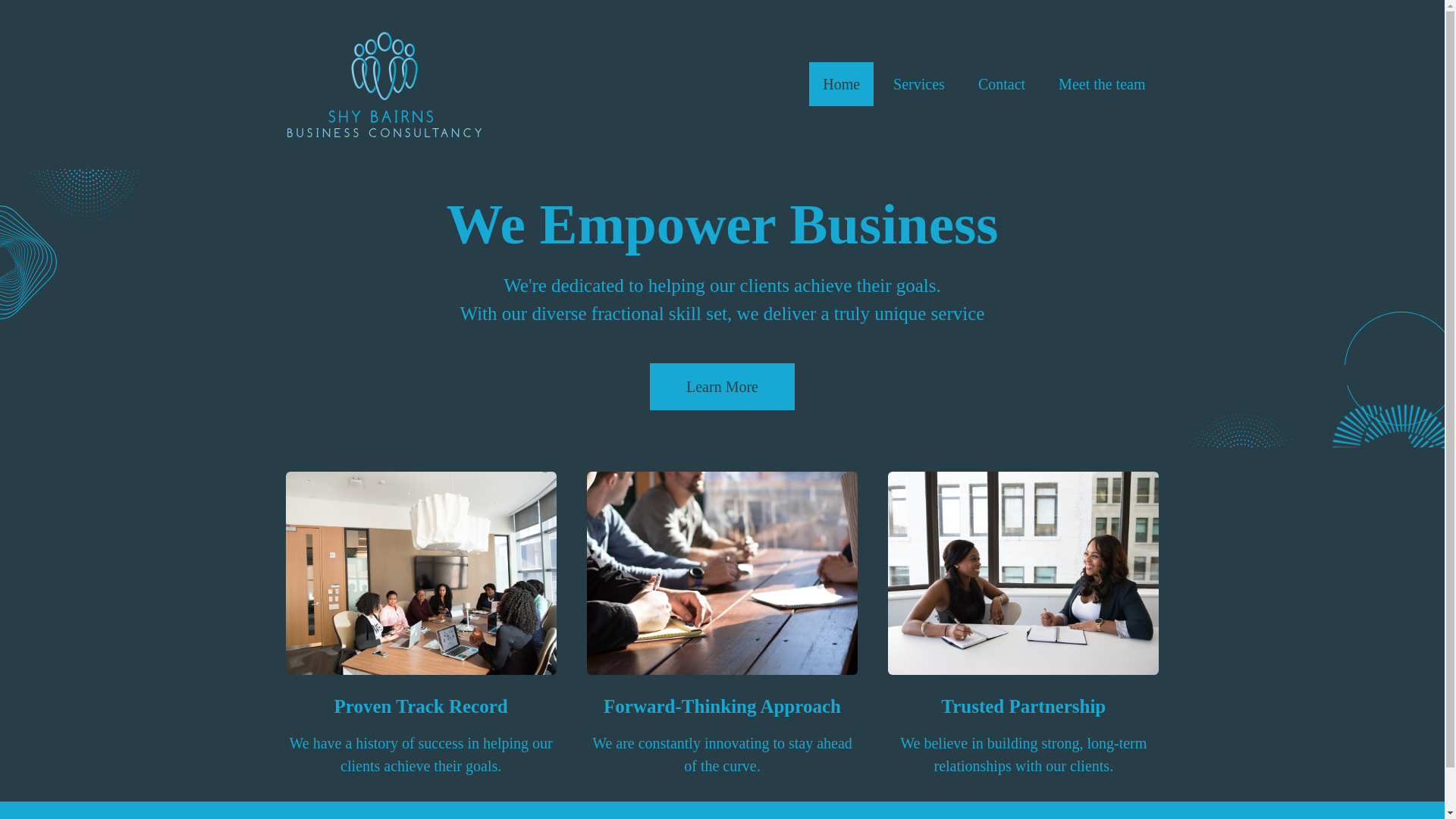 website screenshot of https://shy-bairns.com/