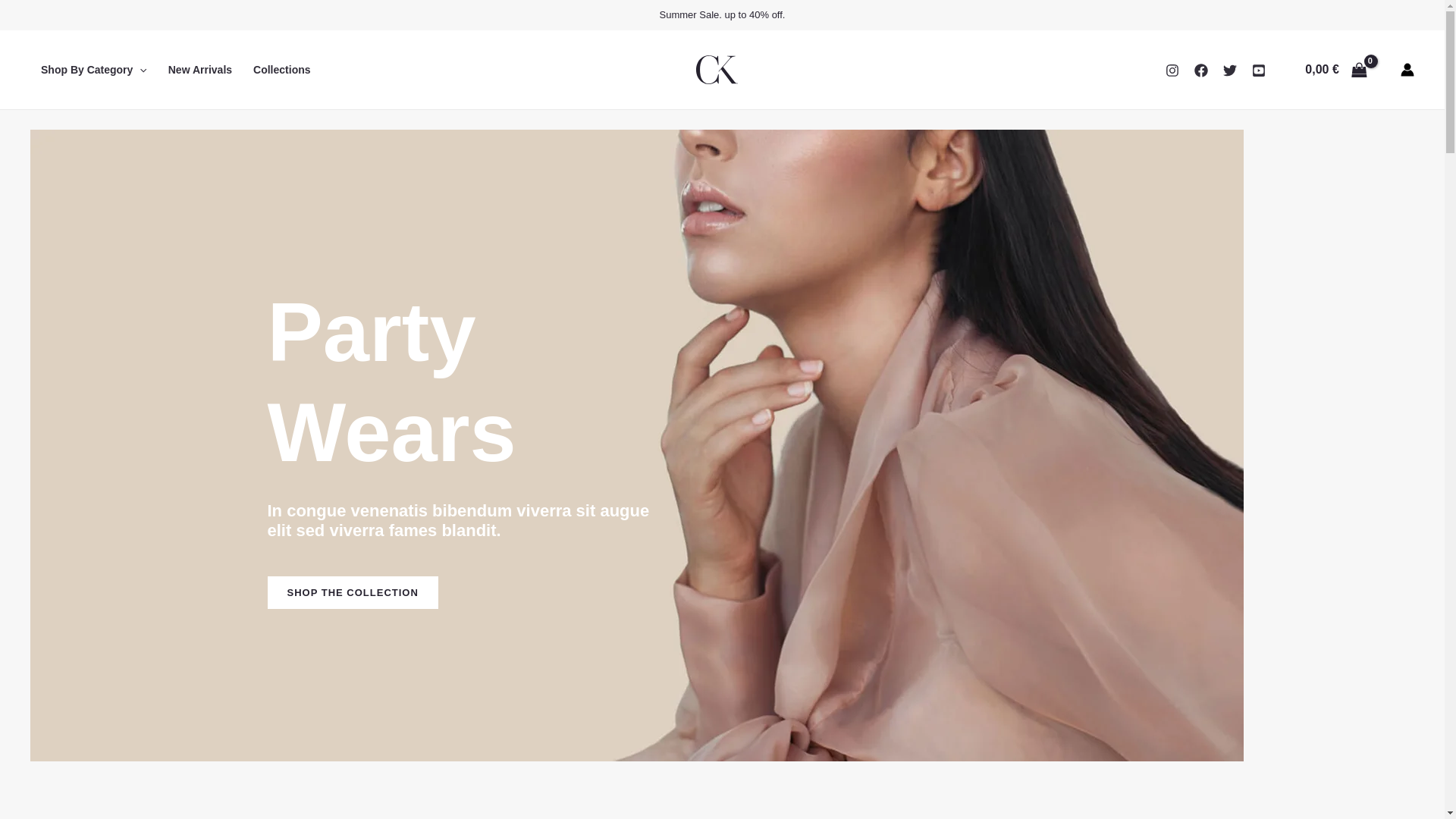 website screenshot of https://venemy-store.com/