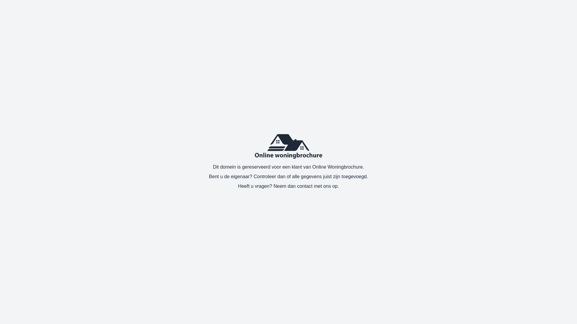 website screenshot of https://oudeveen174.nl/