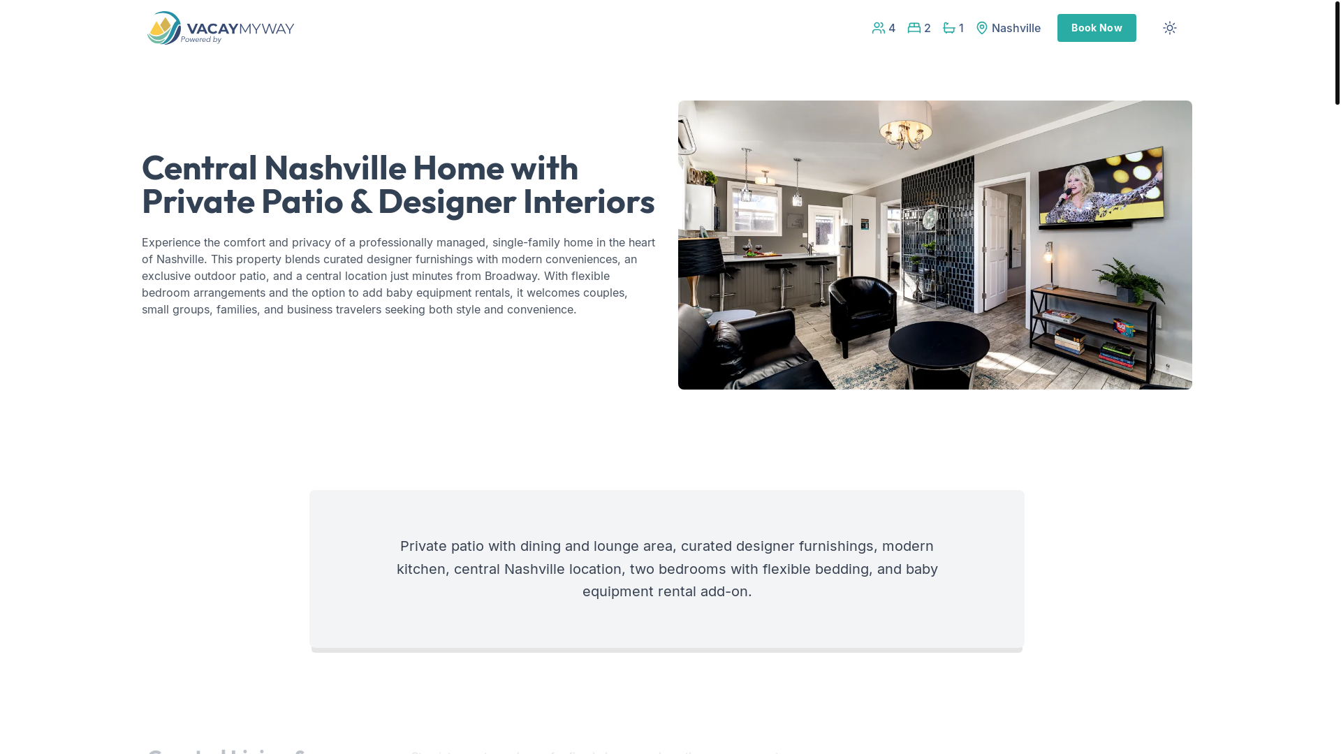 website screenshot of https://nashvillepatio.house/