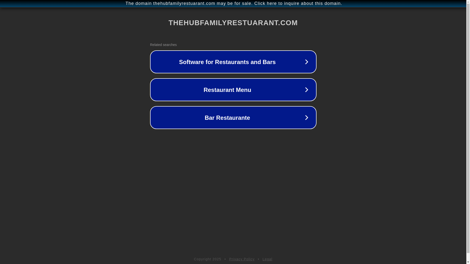 website screenshot of https://thehubfamilyrestuarant.com/