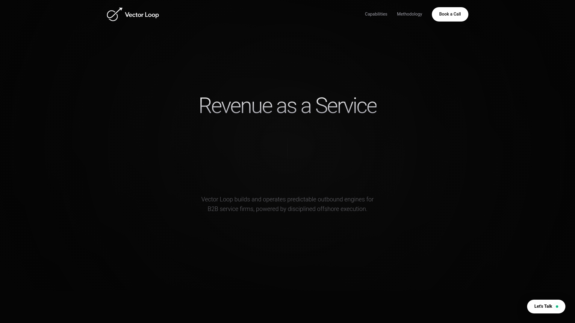 website screenshot of https://vector-loop-site.pages.dev/