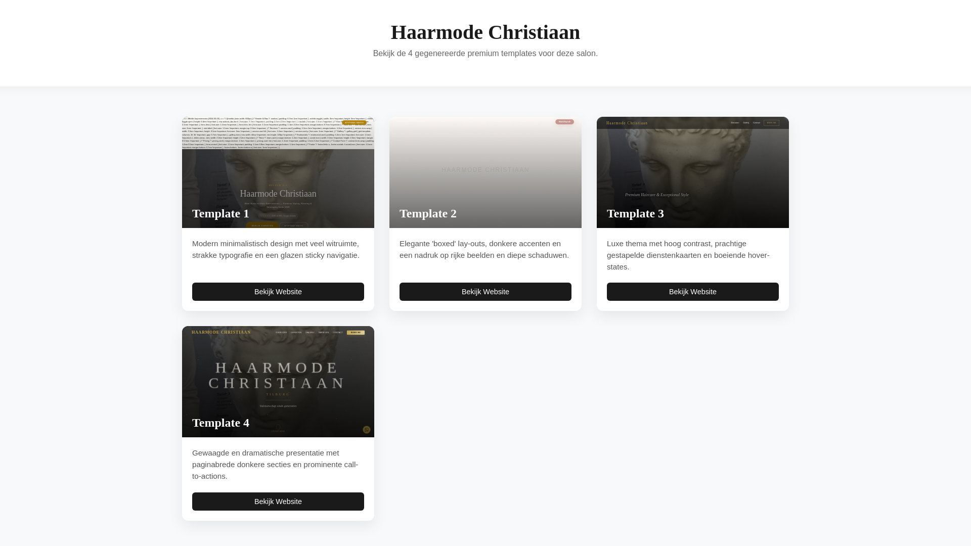 website screenshot of https://haarmode-christiaan.pages.dev/