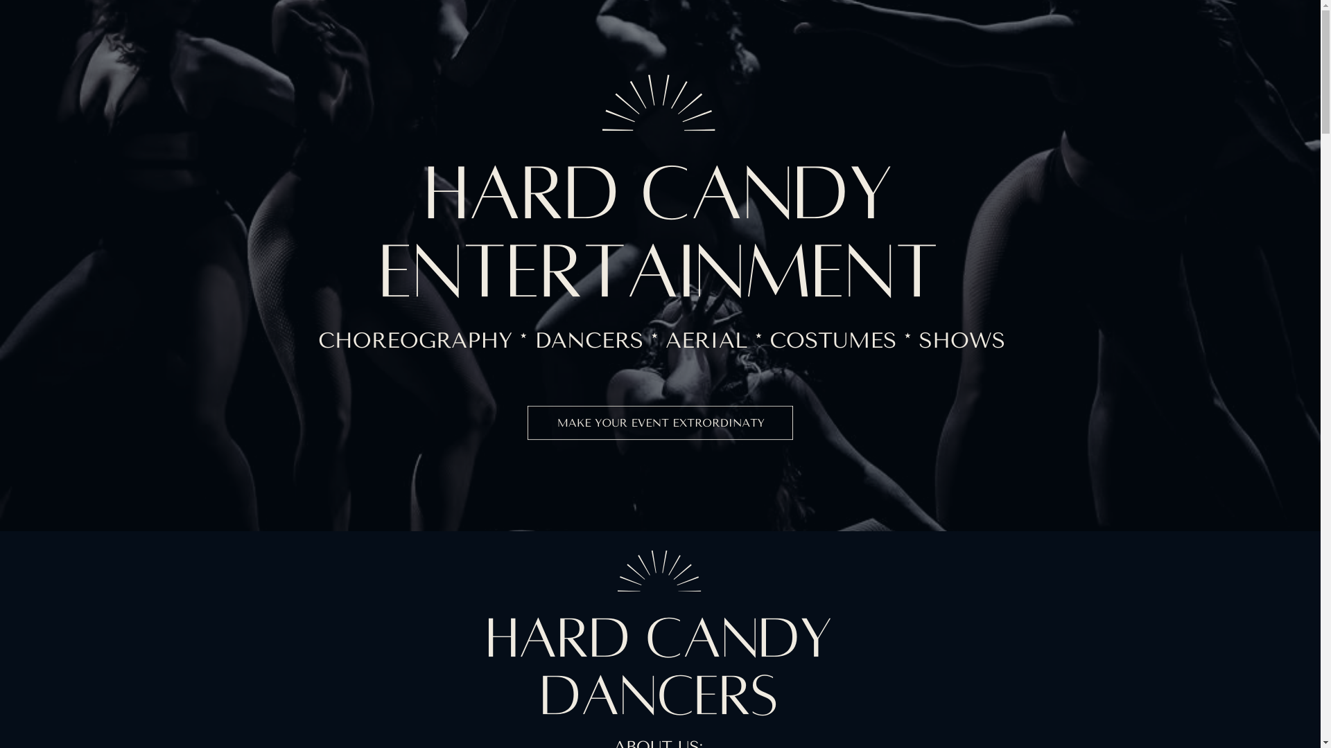 website screenshot of https://hardcandyentertainment.com/