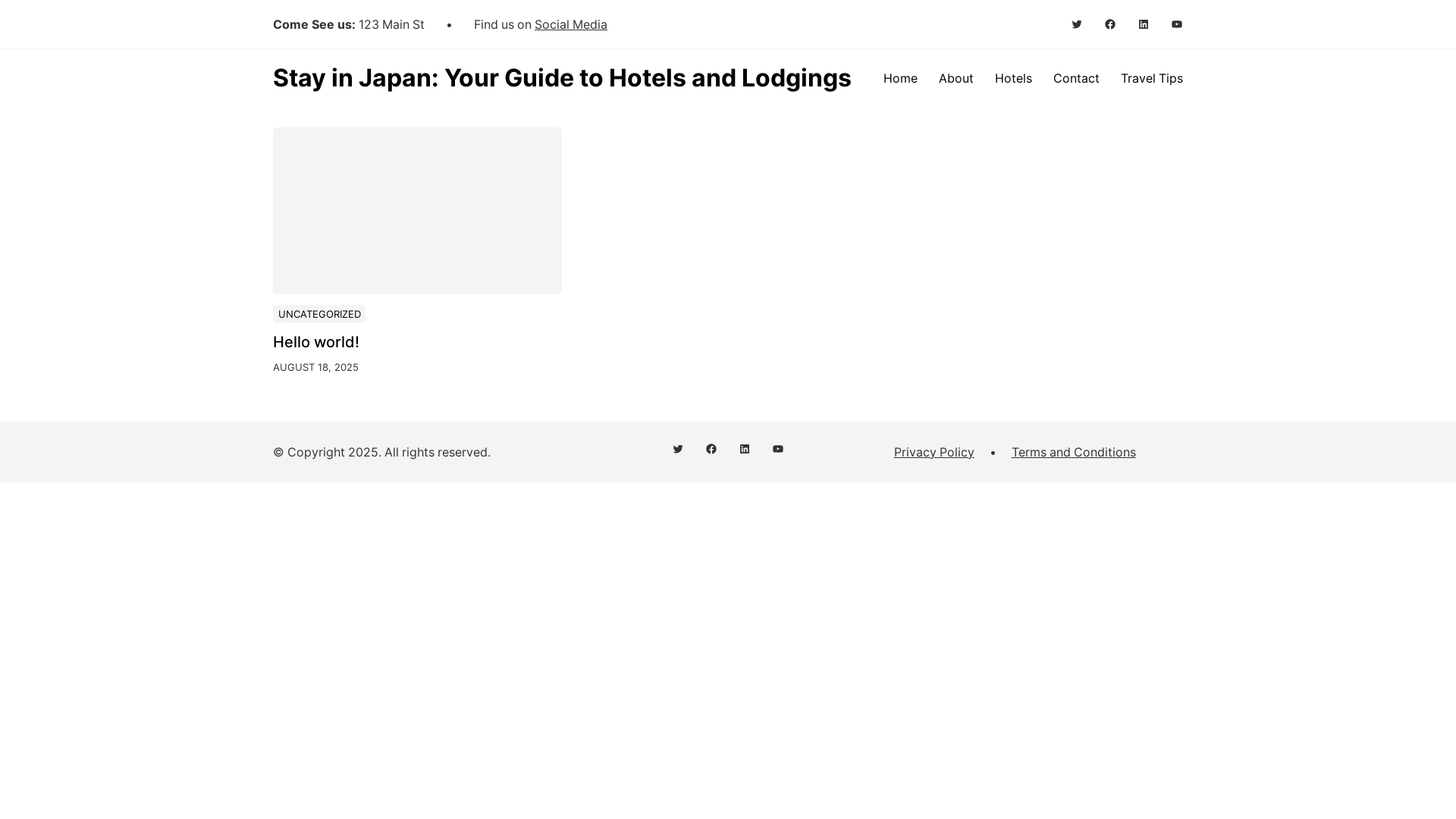 website screenshot of https://japanstayguide.com/