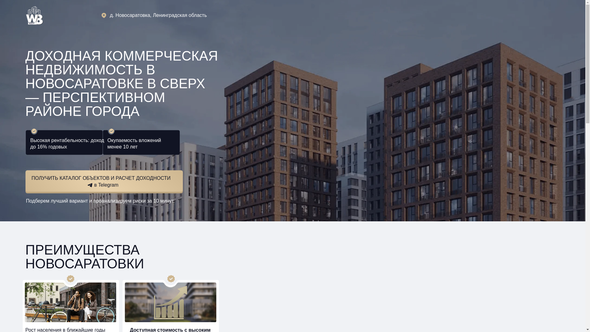 website screenshot of https://w8invest.ru/