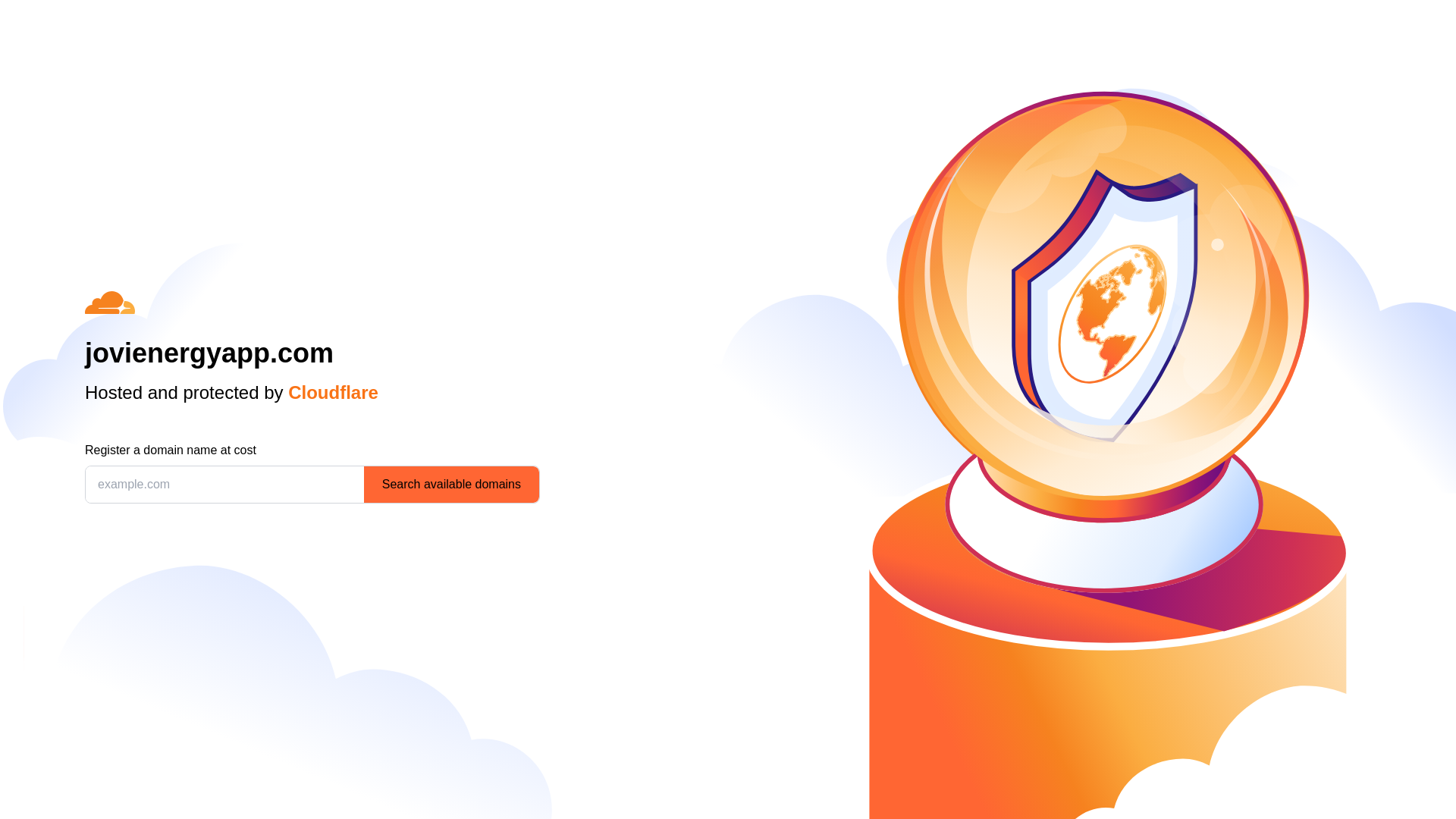 website screenshot of https://jovienergyapp.com/