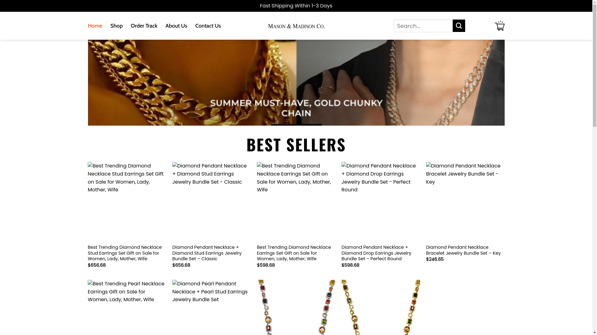 website screenshot of https://halomasonmadison.shop/