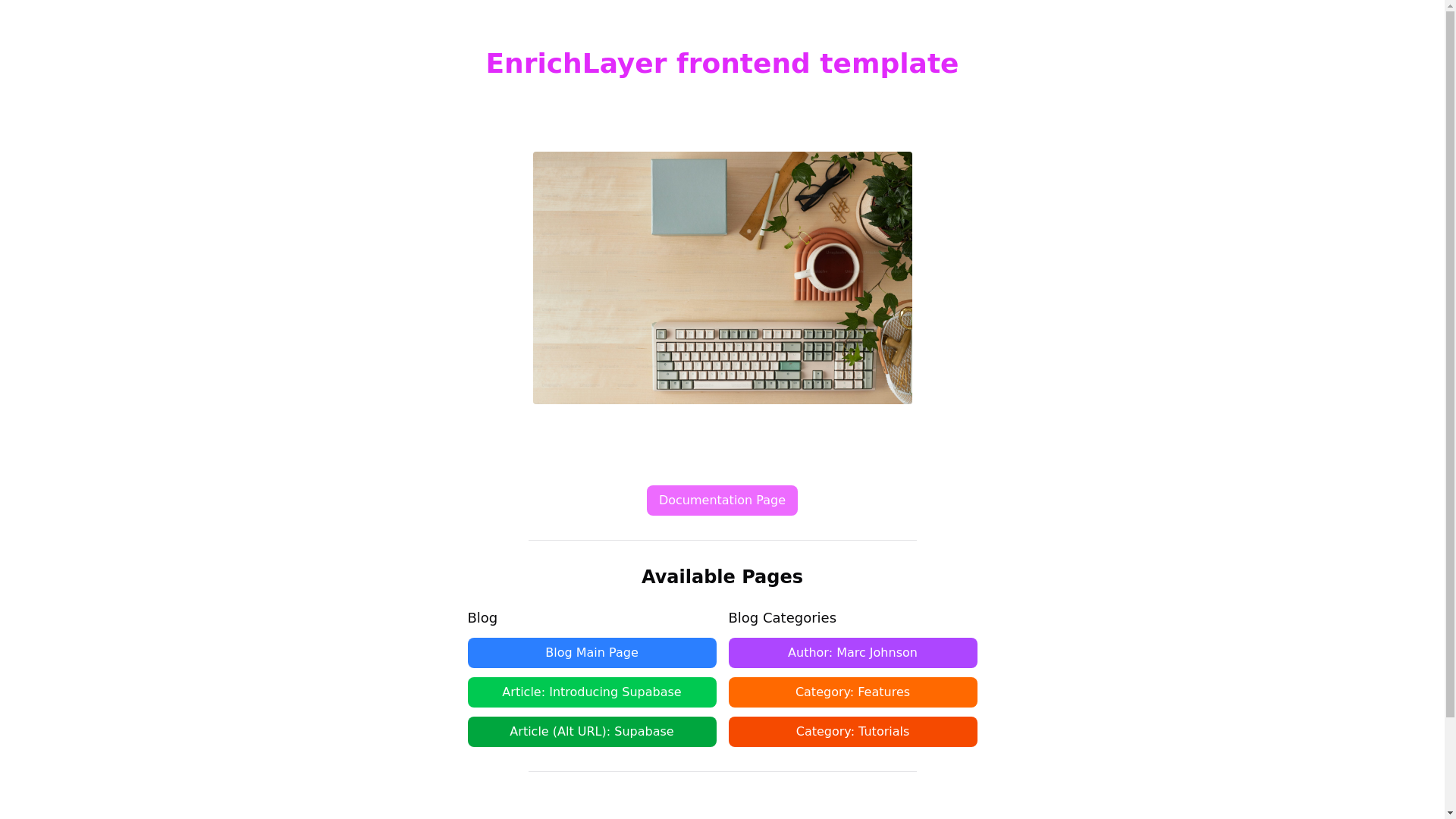 website screenshot of https://enrichlayer-demo.pages.dev/
